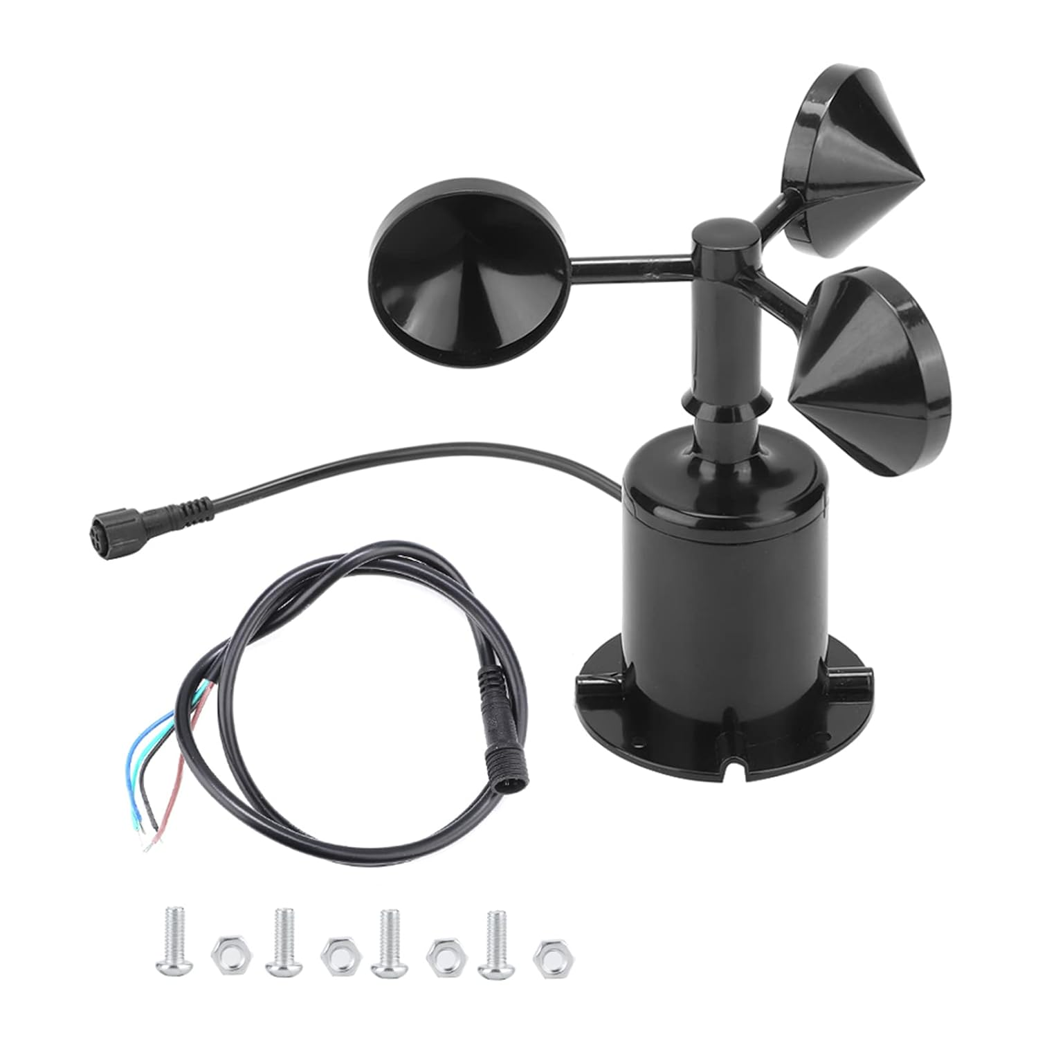 Wind Speed Sensor Anemometer, Versatile Application, High-Performance Measurement, Advanced Design, with Imported Bearings, 0-70M/S Accuracy, Anti-Electromagnetic Interference, image number 4