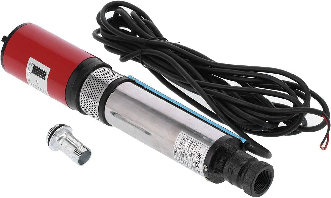 DC24V DC Deep-Well Pump Large High Lift Battery Solar for Brass image number 2