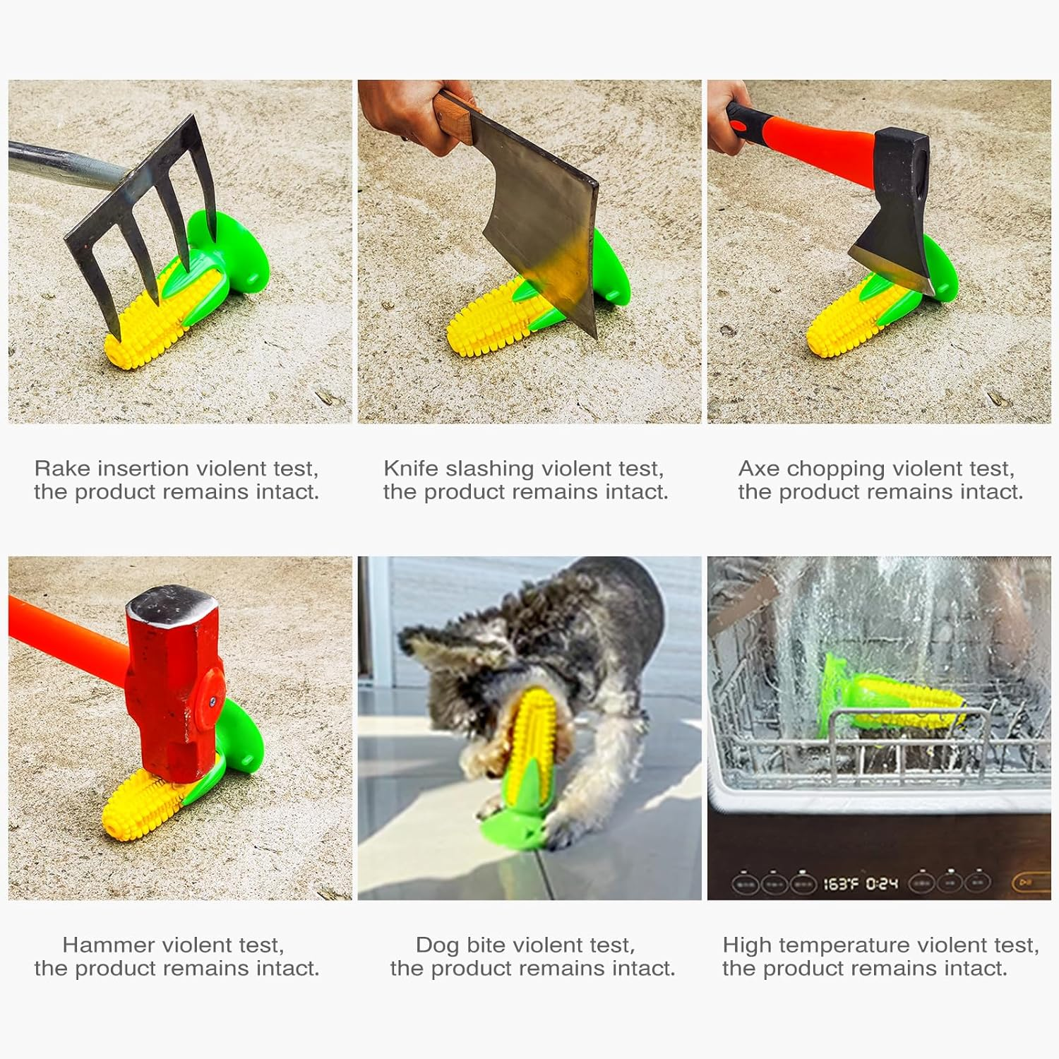 Ultimate Dog Chew Toys, Indestructible Bones for Large Dogs, Tough Puppy Toys for Teething, and Interactive Dog Toys for Aggressive Chewers image number 1