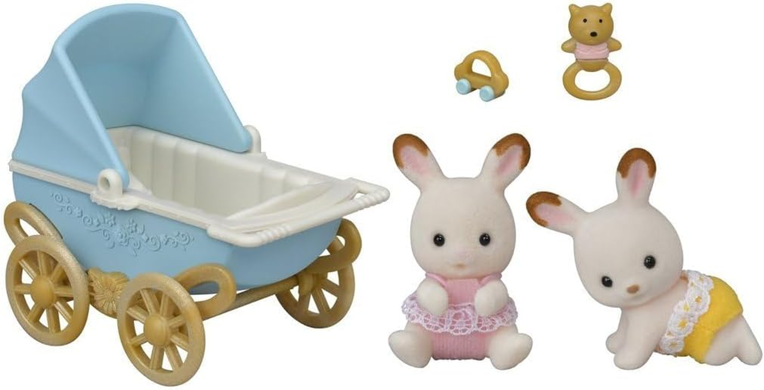 Sylvanian Families - Chocolate Rabbit Twins Set image number 3