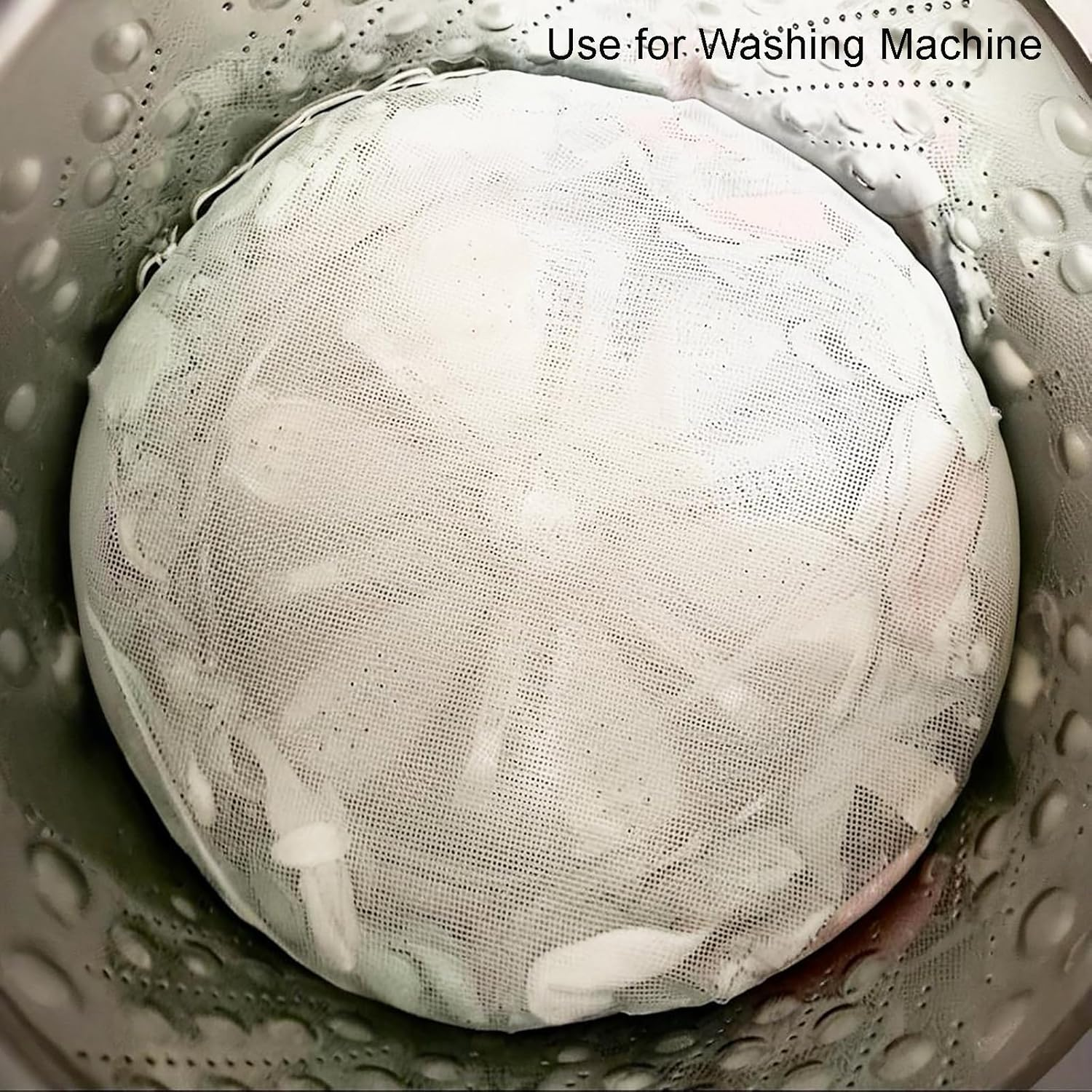 2 Pack Laundry Bags Mesh for Washing Machine, Durable Laundry Net Washing Bag 60 * 80Cm, Fine Mesh Drawstring Laundry Wash Bag Sack for Outdoor Travel, Camping image number 6