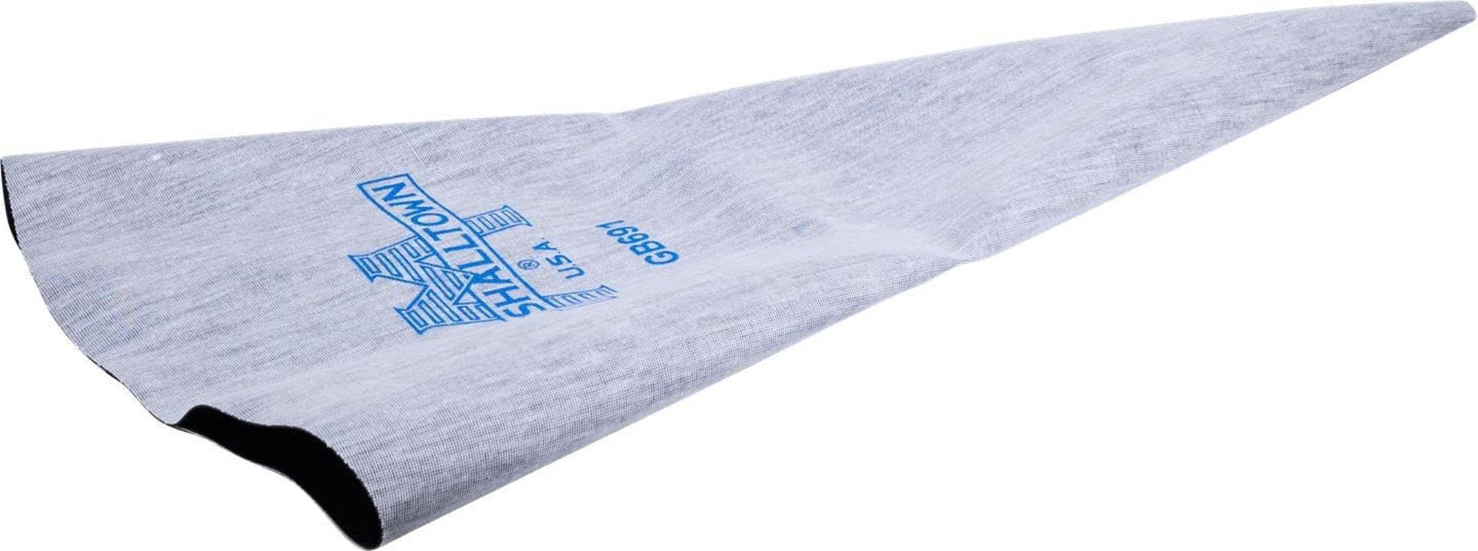 MARSHALLTOWN Masonry Grout Bags for Mortar and Grout, Tiling Tools, Durable Black Vinyl Bag, 12 X 24 Inch, Tip Included, Made in USA, GB692