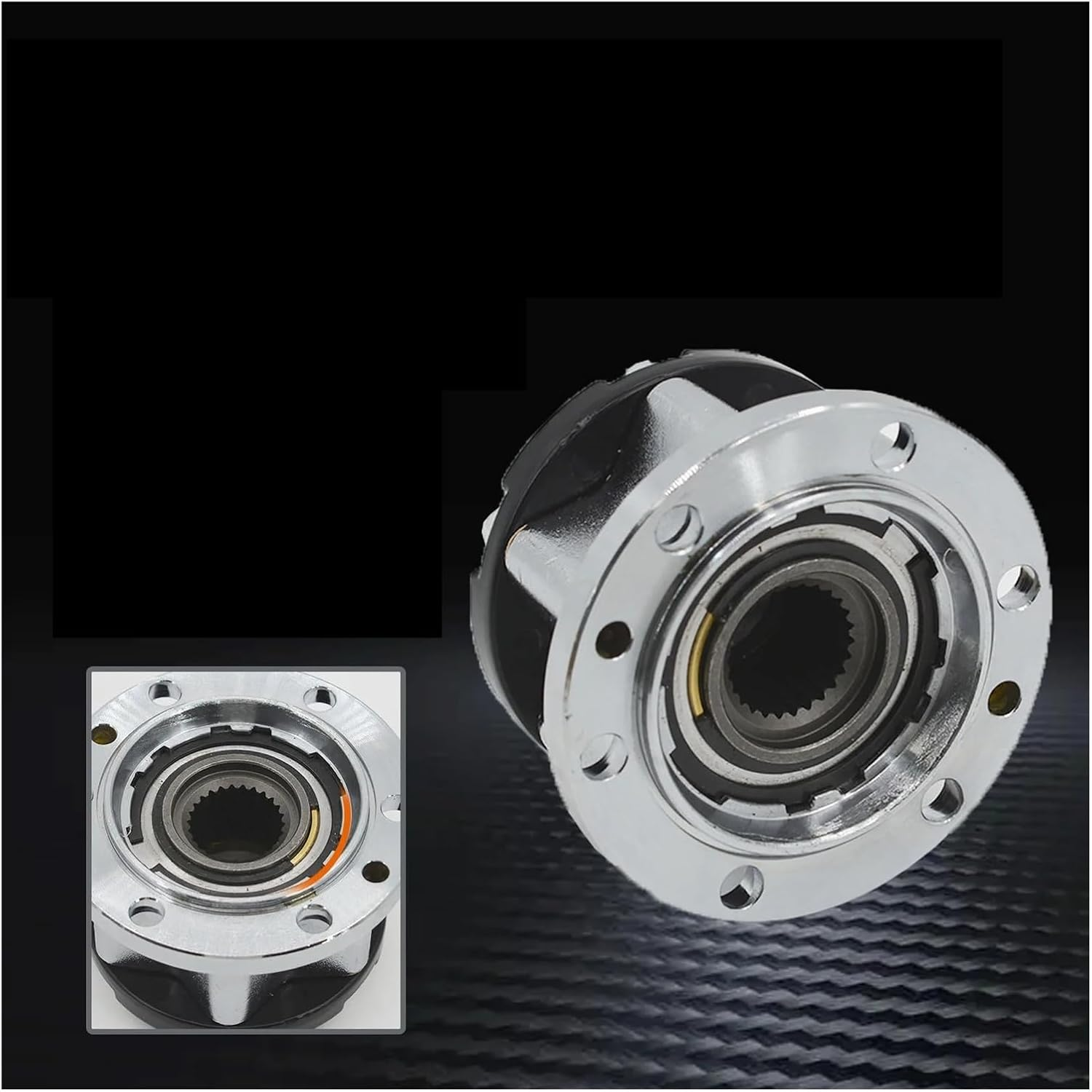 VMDWAQ Fit for Suzuki Samurai SJ413 Mechanical Hubs Free Wheel Locking Hubs Vitara Jimny SJ410 X90 4381060A00 26 Spline image number 5