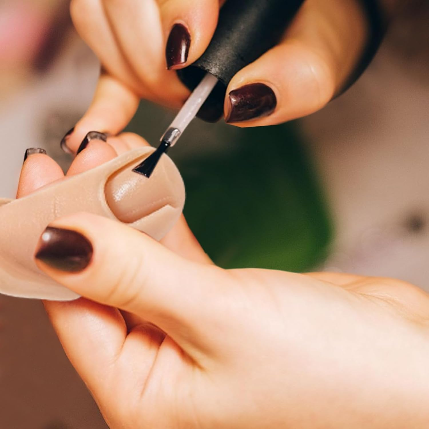 Silicone Toe Mannequin - Silicone Nail Training Mannequin,Practice Toenail Set of 2 Artificial Models for Home Salon Pedicure Skill Training image number 4