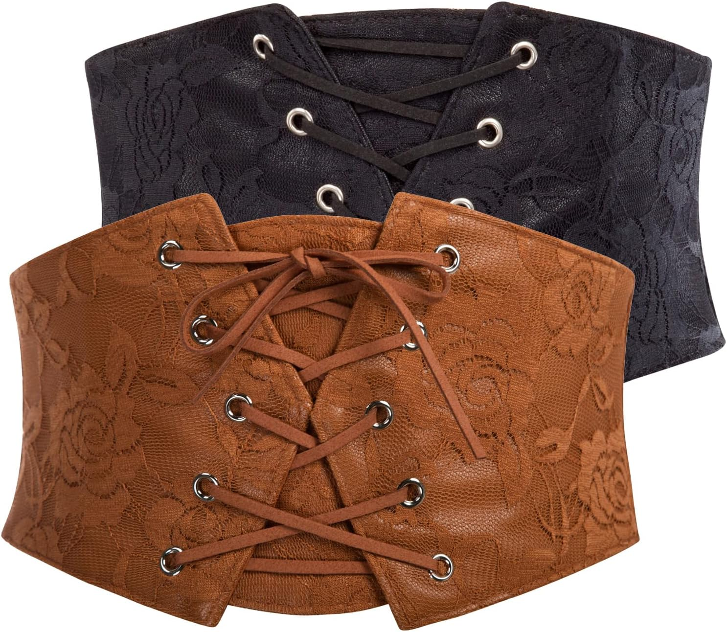 GRACE KARIN Women'S Elastic Stretch Corset Waist Cincher Belt