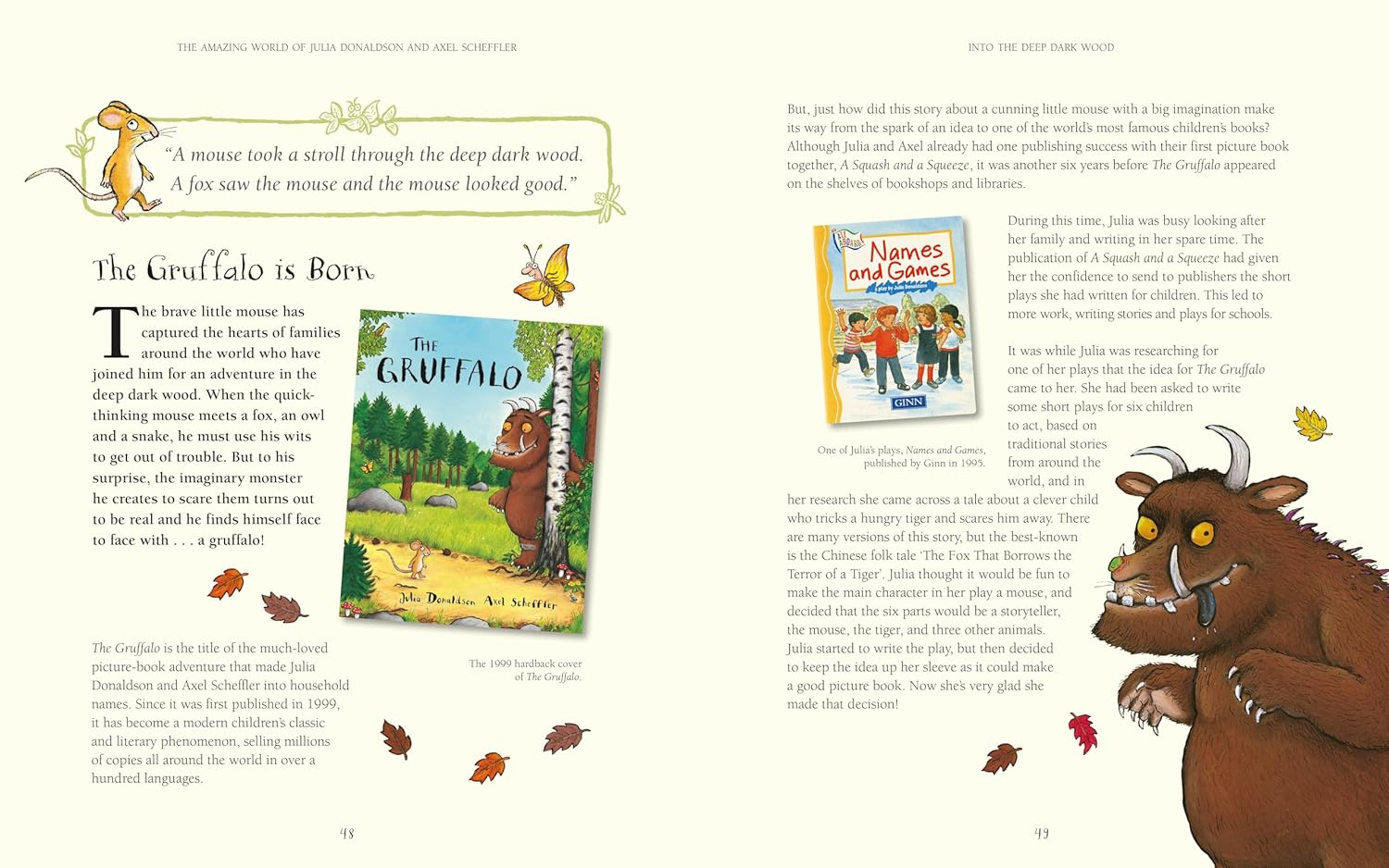 The Amazing World of Julia Donaldson and Axel Scheffler: Discover the Wonderful Worlds behind the Nation'S Favourite Picture-Book Partnership image number 4