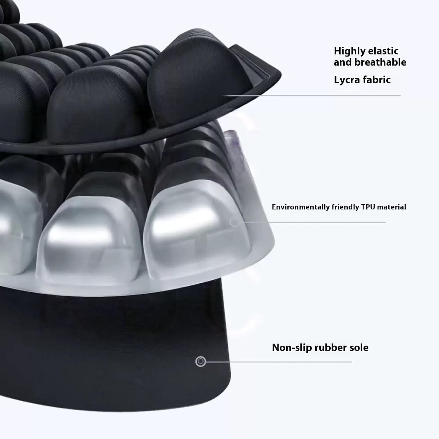 Travel Seat Cushion for Airplane Seat Cushion for Long Flights,Portable Inflatable 3D Air Cell Seat Cushions,Ergonomic,For Office & Car,Wheelchair image number 1