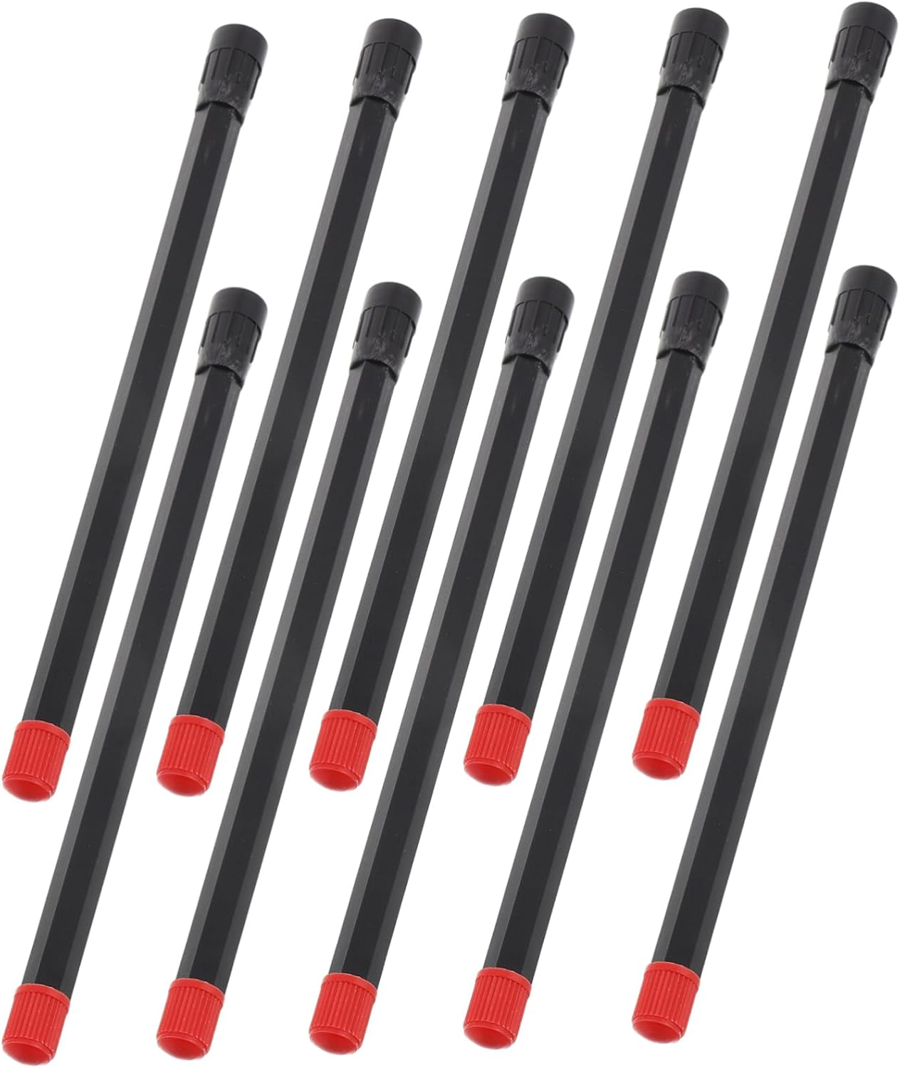 Gogogmee 10Pcs 170Mm Plastic Tire Valve Extenders Dual-Wheel Scooter Valve Stem Straight Extension Rods for Car and Motorcycle Tire Inflation Accessories image number 4