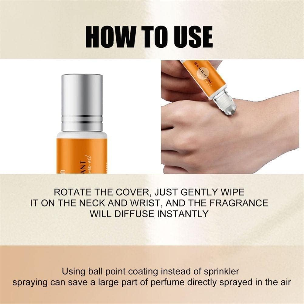 Sundazee Pheromone Oil for Women,Pheromone Fragrance,Pheromone Oil for Women to Attract Men, Natural Roll-On Pheromone Infused Essential Oil Perfume Cologne (2Pcs) image number 5