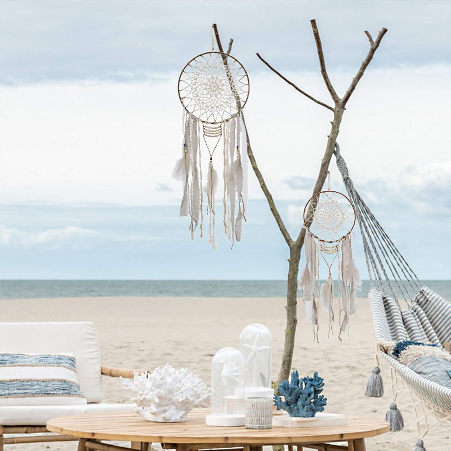 8 Pack Large Metal Floral Hoop Wreath Macrame Gold Hoop Rings(6 Inch8 Inch10 Inch 12 Inch) for Making Wedding Wreath Decor and DIY Dream Catcher Wall Hanging Crafts-Gold - Gold image number 6