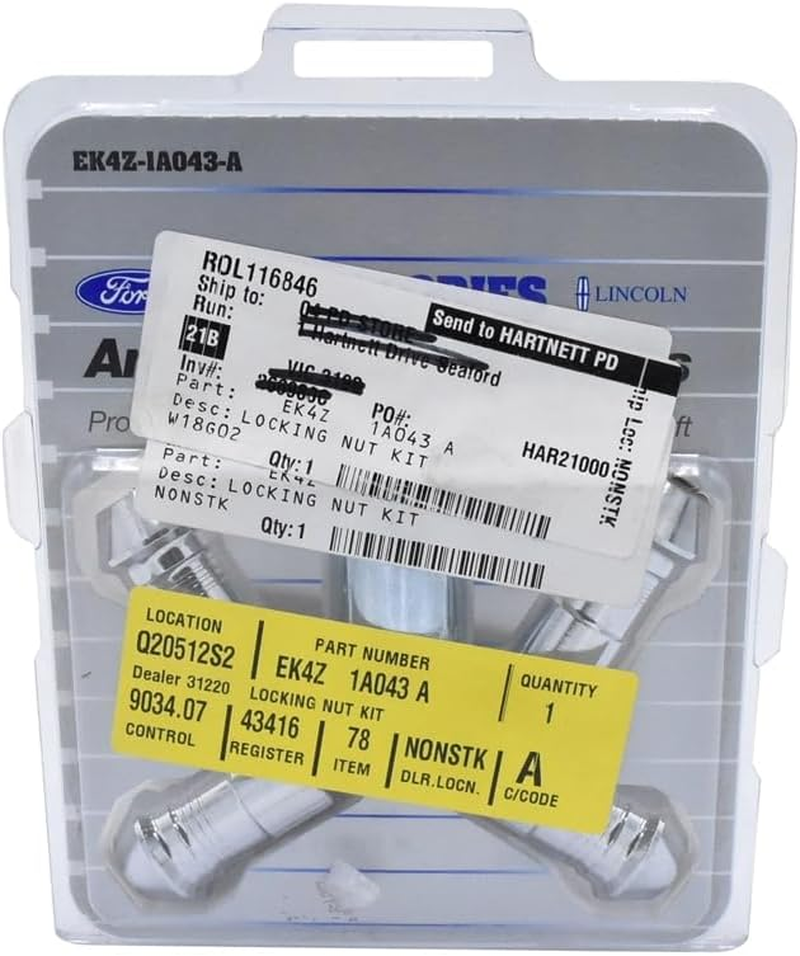 Ford Mustang Alloy Wheel Locking Nut Kit