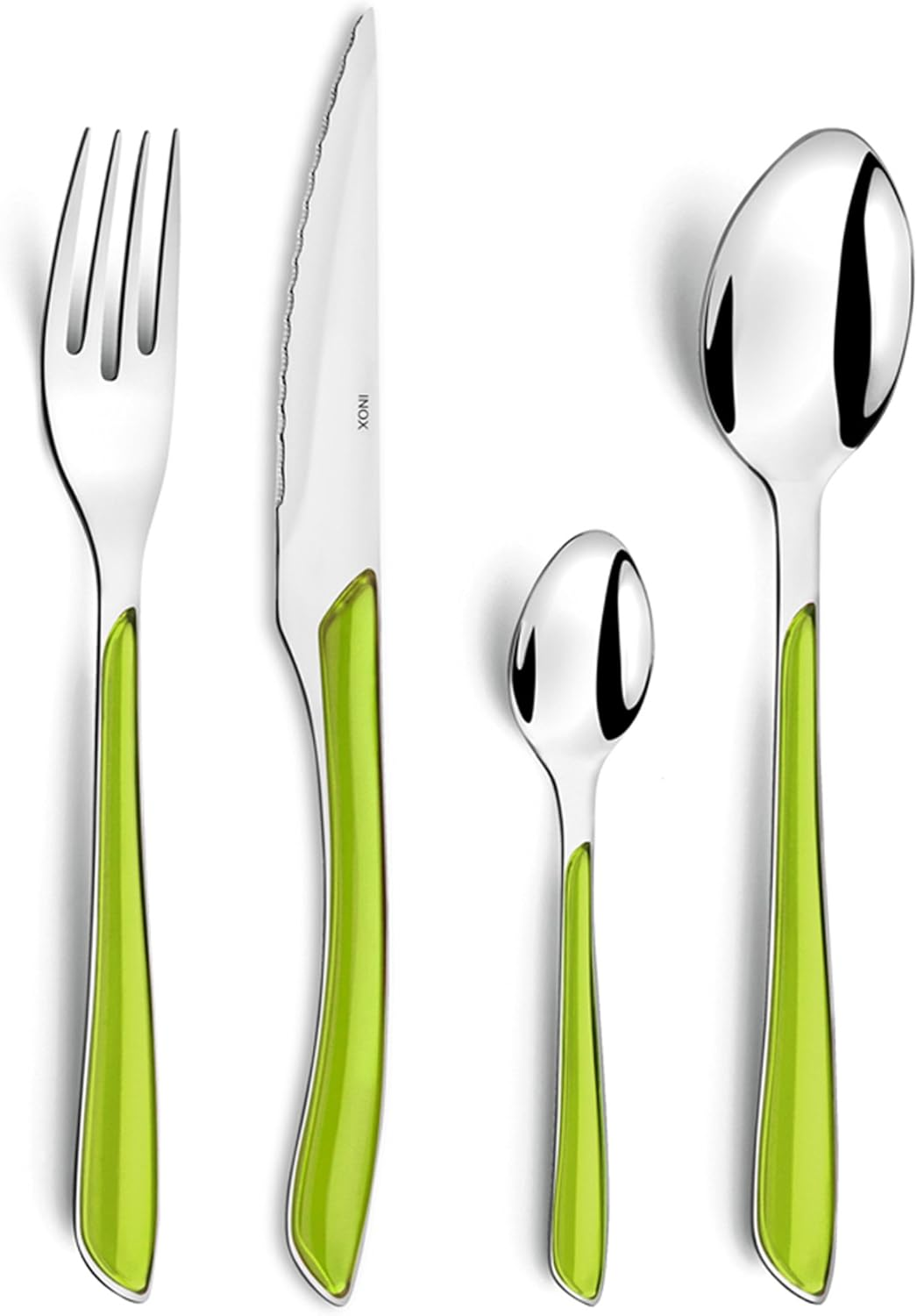 Amefa 2214GYMBA1B60 ECLAT Cutlery Set, Stainless Steel, Grey