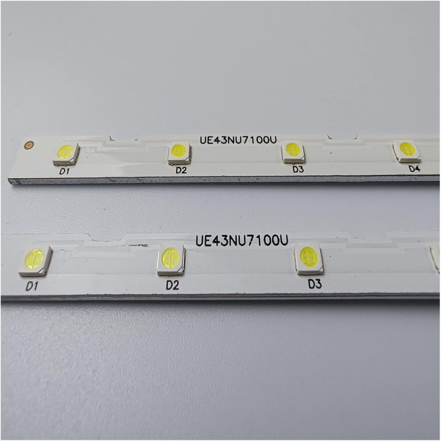 2PCS 28LED LED Backlight Strip Fit for Samsung UE43NU7100U AOT_43_NU7100F UE43NU7120U UE43NU7170U BN96-45954A UE43NU7100