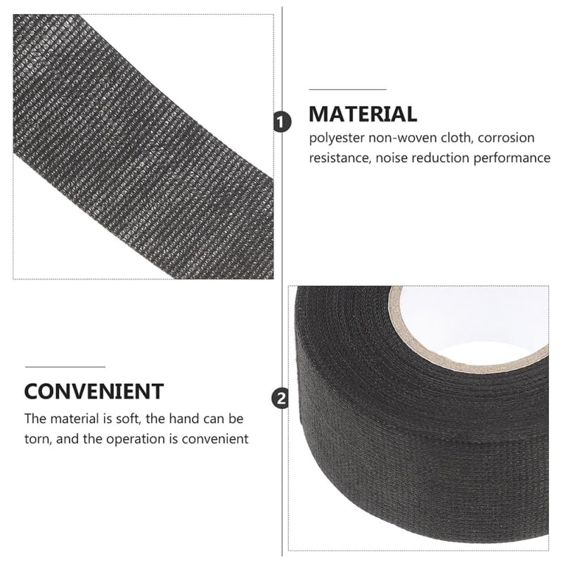 Mobestech Insulated Wiring Harness Tape Heat Shrink Tape 15M Roll for Automotive image number 2