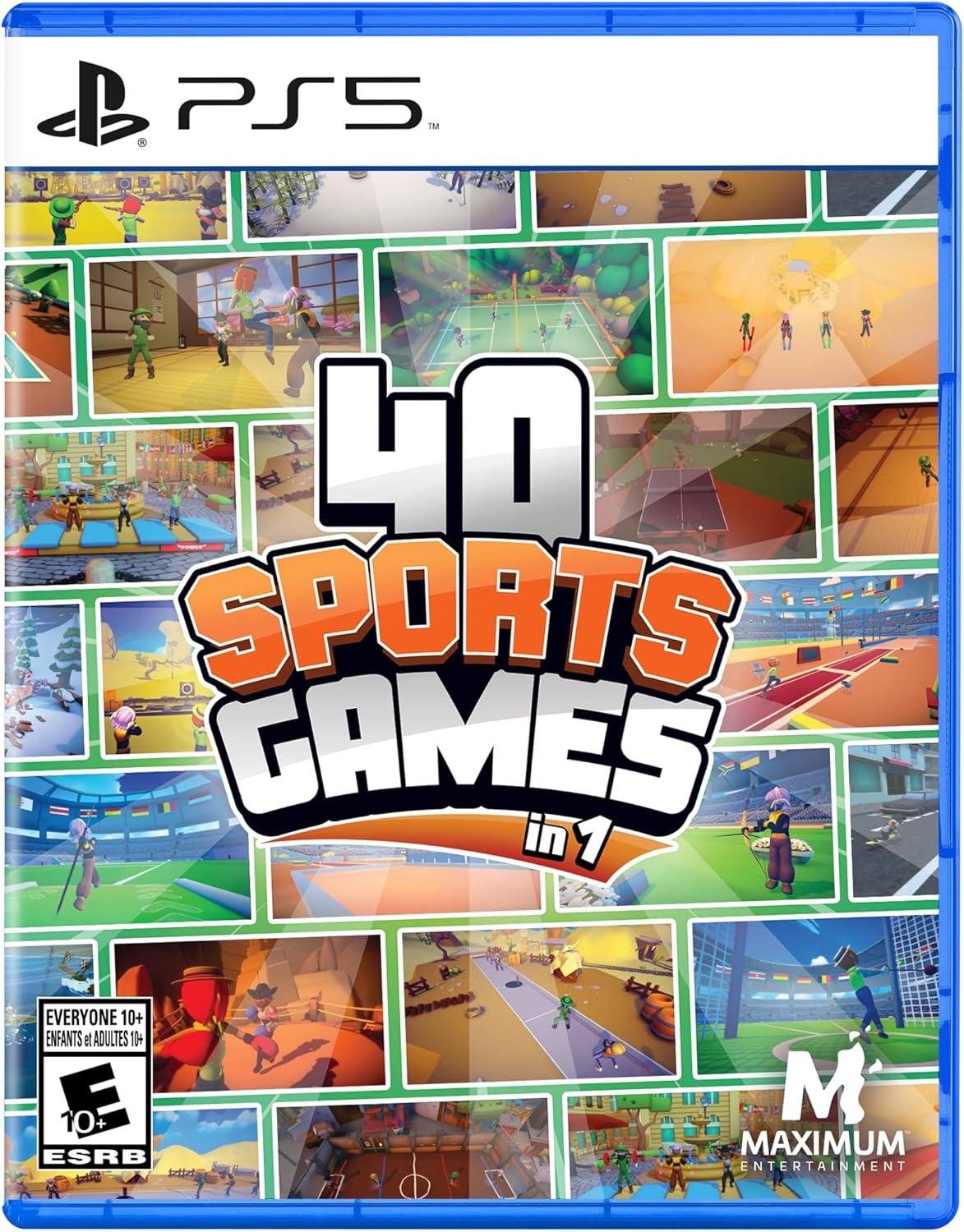 40 Sports Games in 1 PS5 Amazon Exclusive