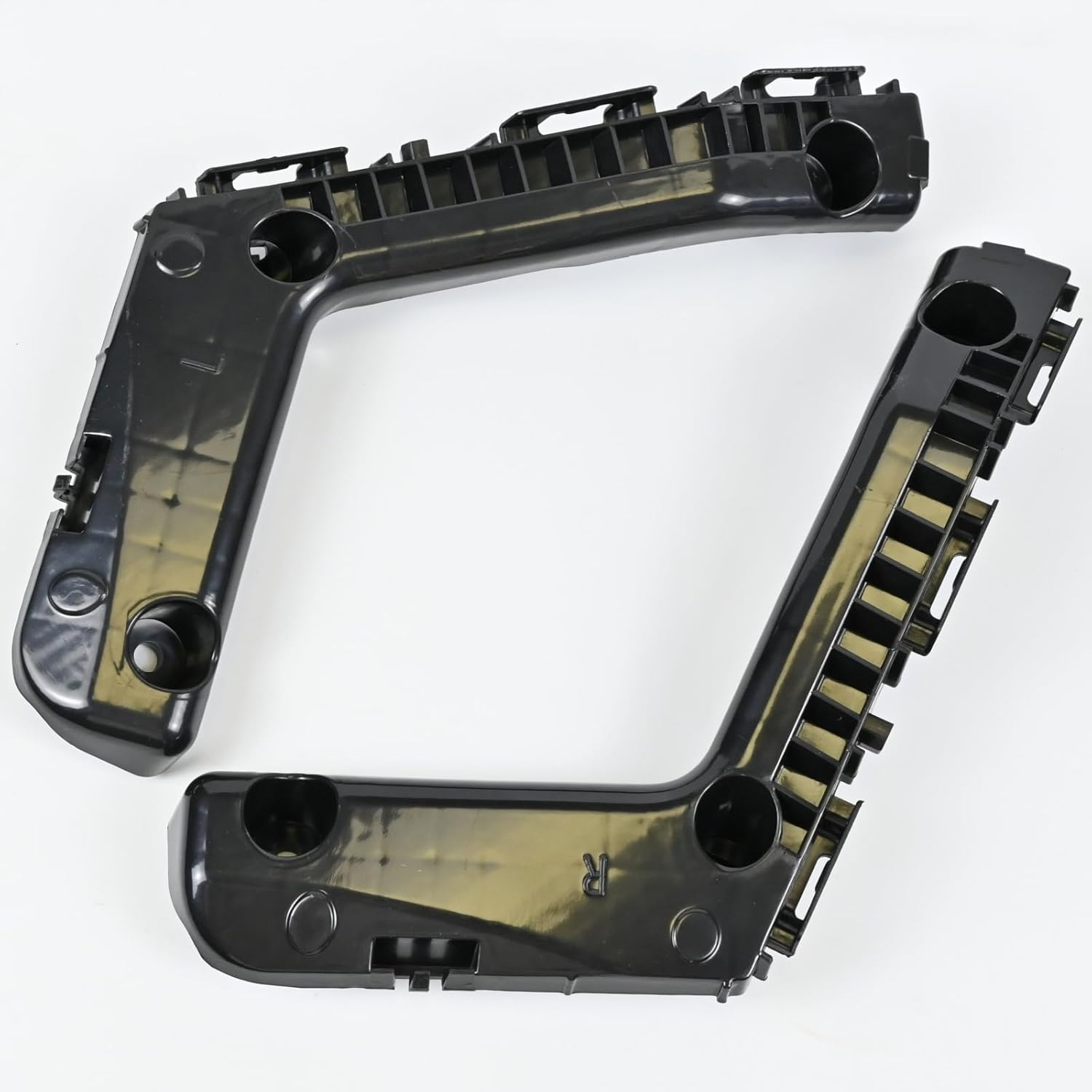 Front Bumper Retainer Bracket Hold Mount for Toyota Corolla 2014 2015 2016, Left & Right Driver Passenger Side Replace 52115-02240, 52116-02240, TO1043123, TO1042123 image number 2