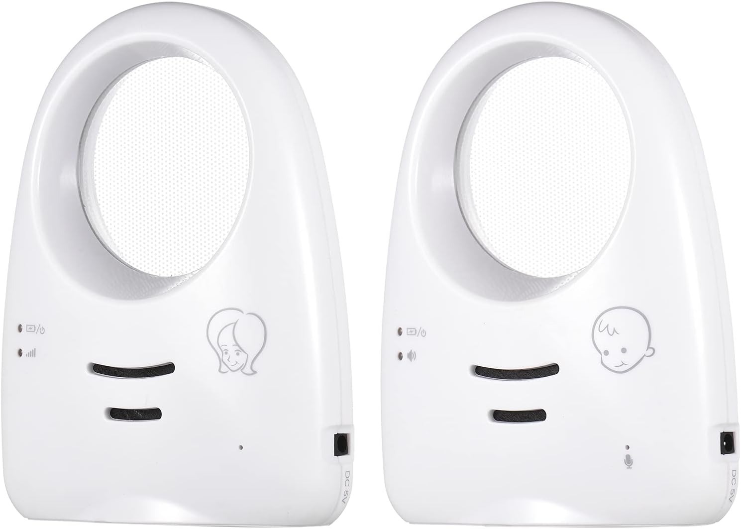 Portable 2.4Ghz Wireless Digital Audio Monitor with Crystal Clear Cry Detection and Nightlight for Parents with Young Children image number 1
