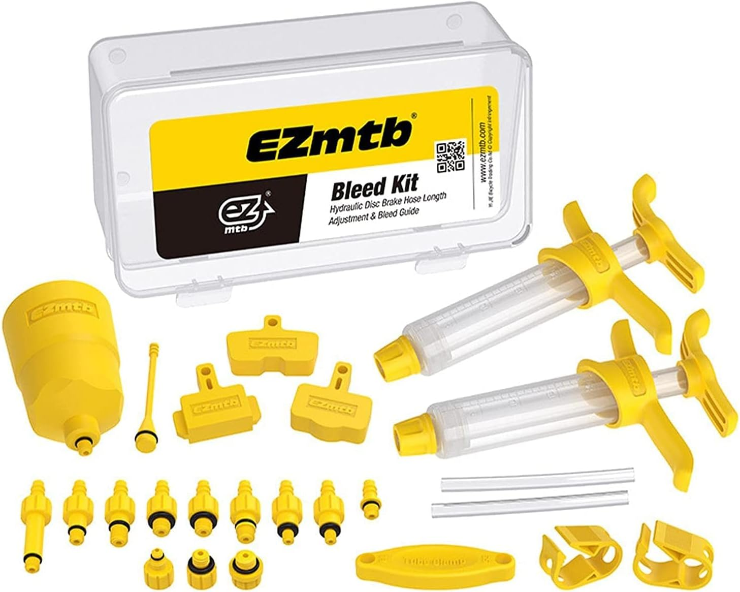 ROWYOU Brake Bleed Kit, Bicycle Bleeder Hydraulic Disc Brake Bleed Kit Tool for Shimano, for MAGURA, for TEKTRO, for SRAM Series Bike Brake Repair Tools