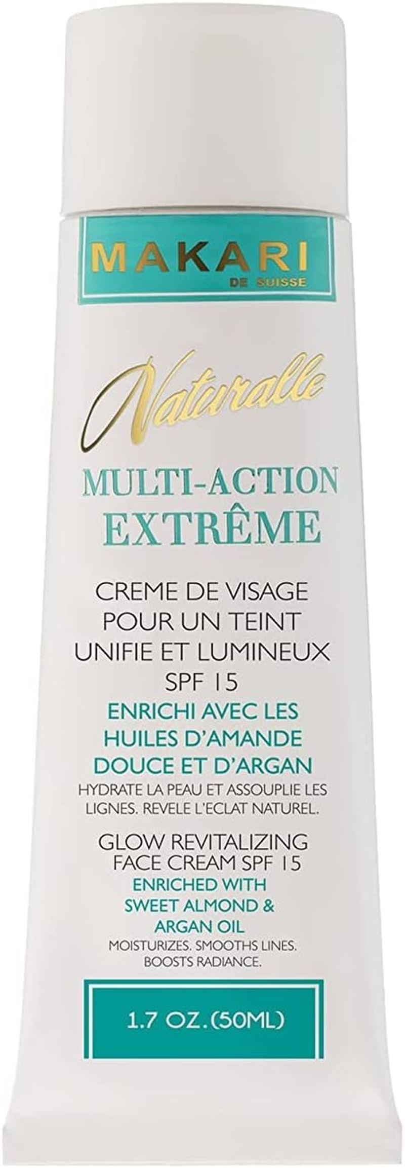 Makari Exclusive Tone Boosting Face Cream - Moisturizer with Ascorbic Acid - Moisturizer Cream for Dry, Normal and Maturing Skin - 1.7 Oz image number 1