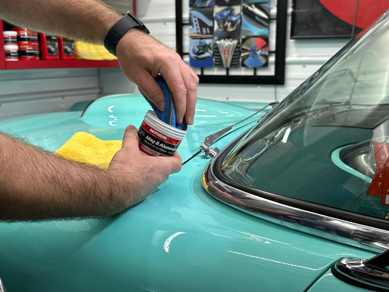 Mothers Mag & Aluminum Polish - 283G image number 2