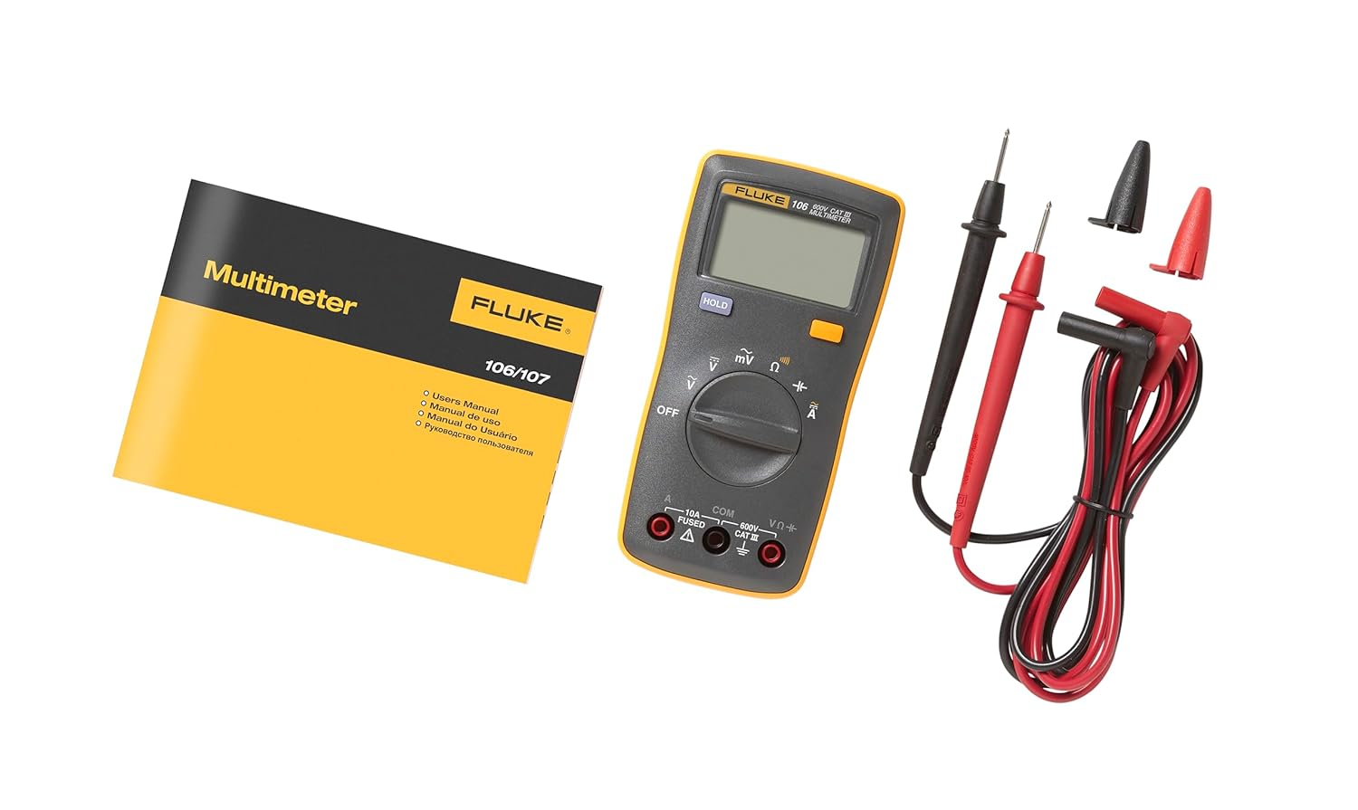 Fluke 106 Handheld Digital Mini Multimeter image number 2