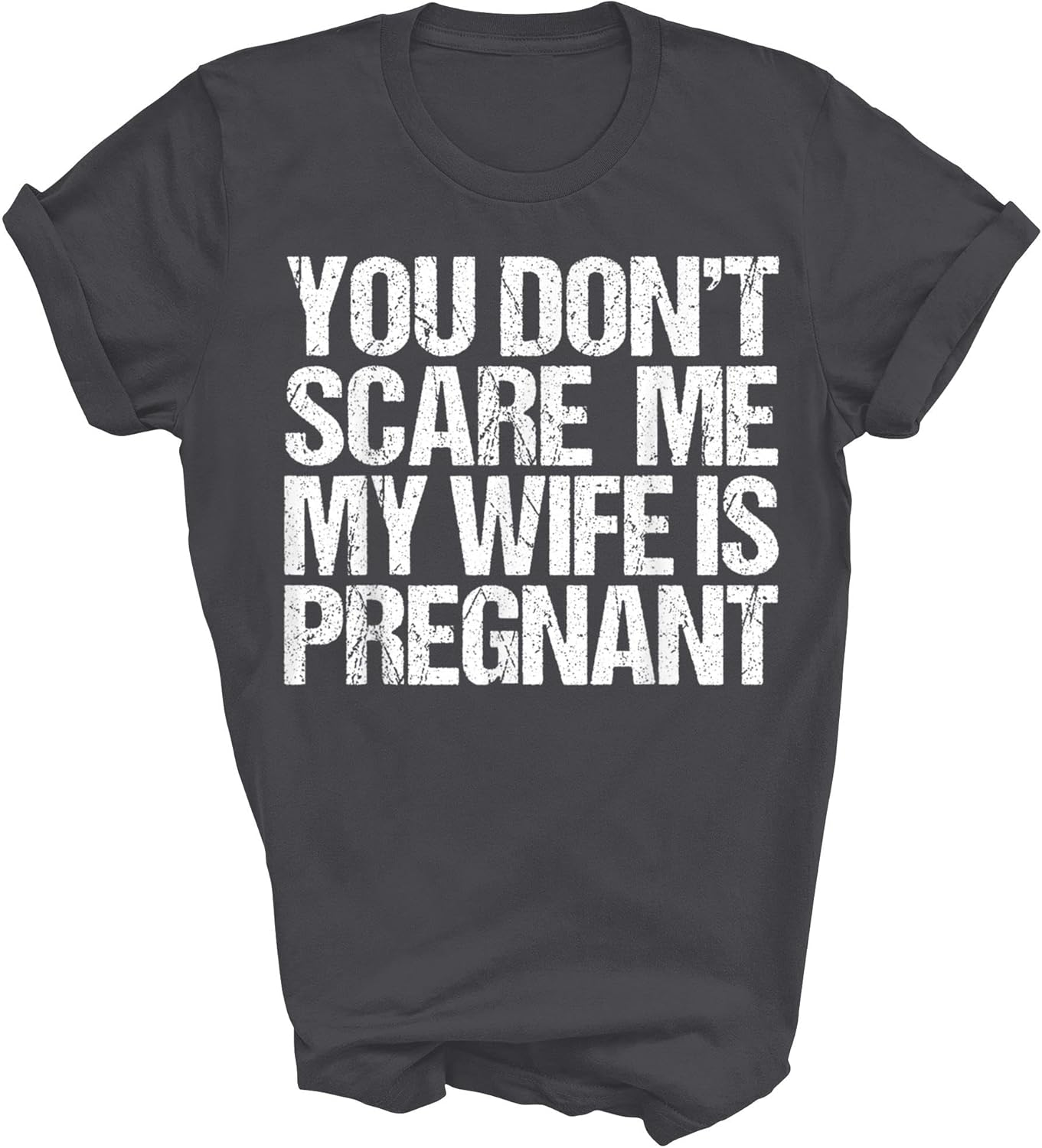 Dont Scare My Wife Is Pregnant Halloween Pregnancy Dad Unisex Shirt Women Men