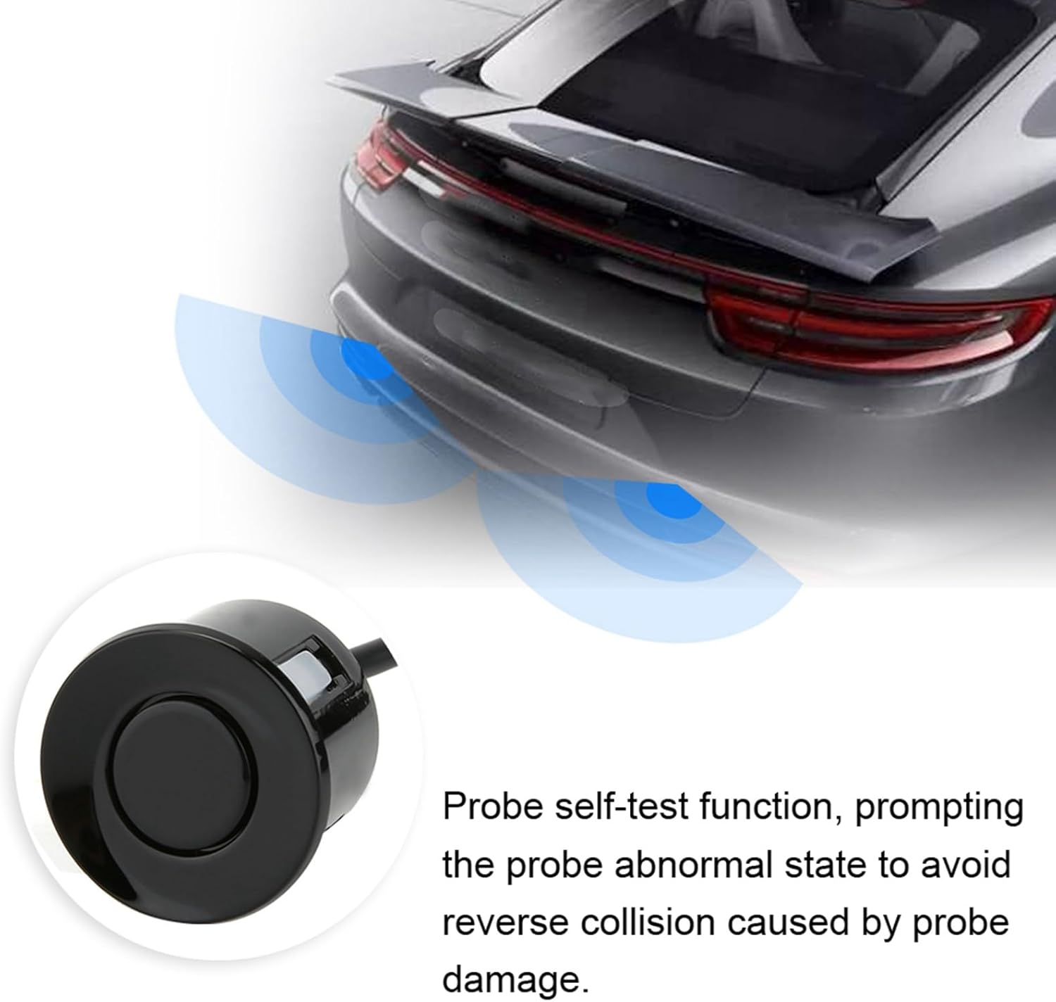 Car Parking Sensor Reversing Radar Kit High Sensitivity Sound Indicator System 12V image number 2