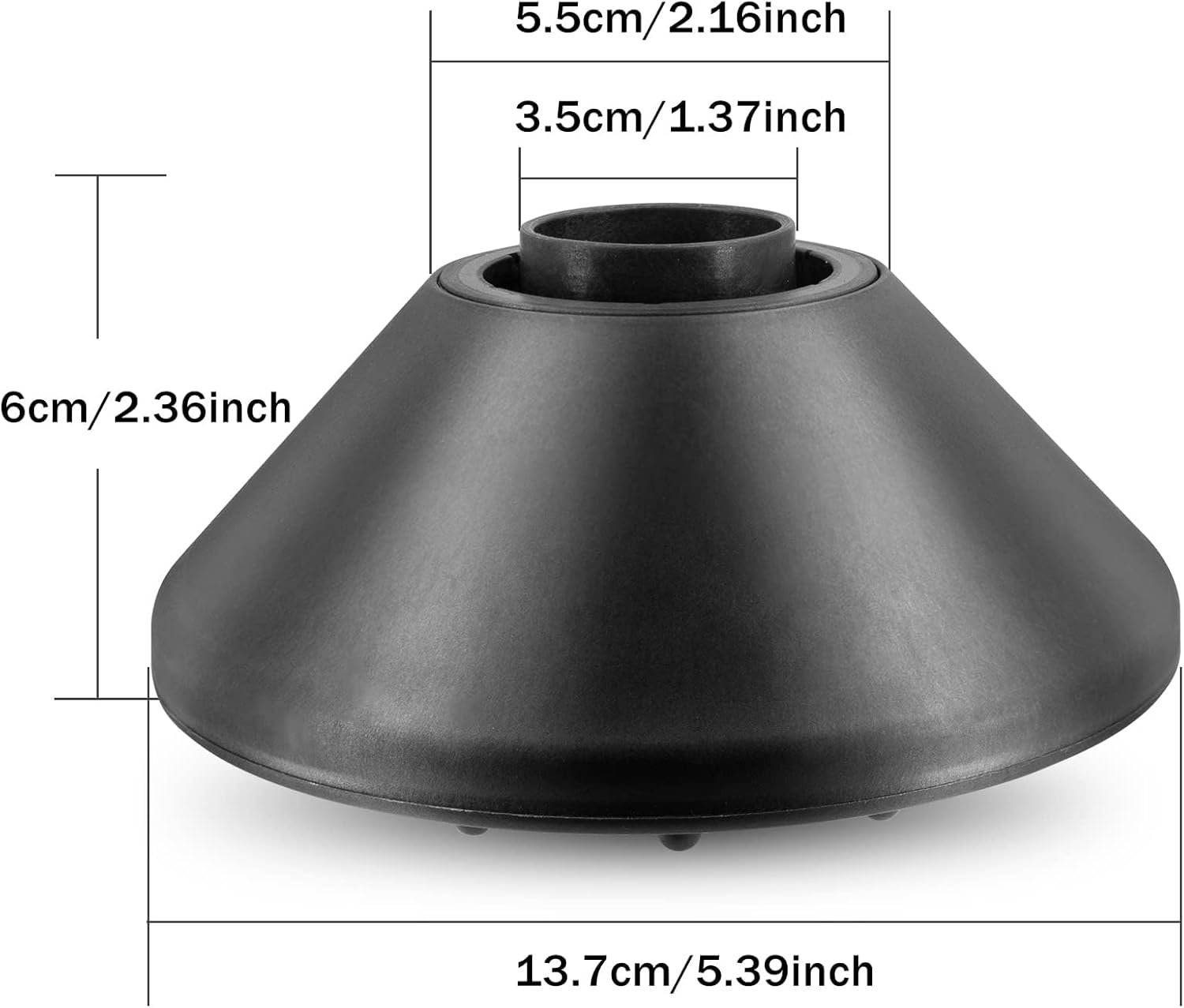 Hair Diffuser Attachment Nozzles for Dyson Supersonic Hair Dryer HD01 HD02 HD03 HD04 HD08 HD15 Tools Accessaries Parts, Black image number 3