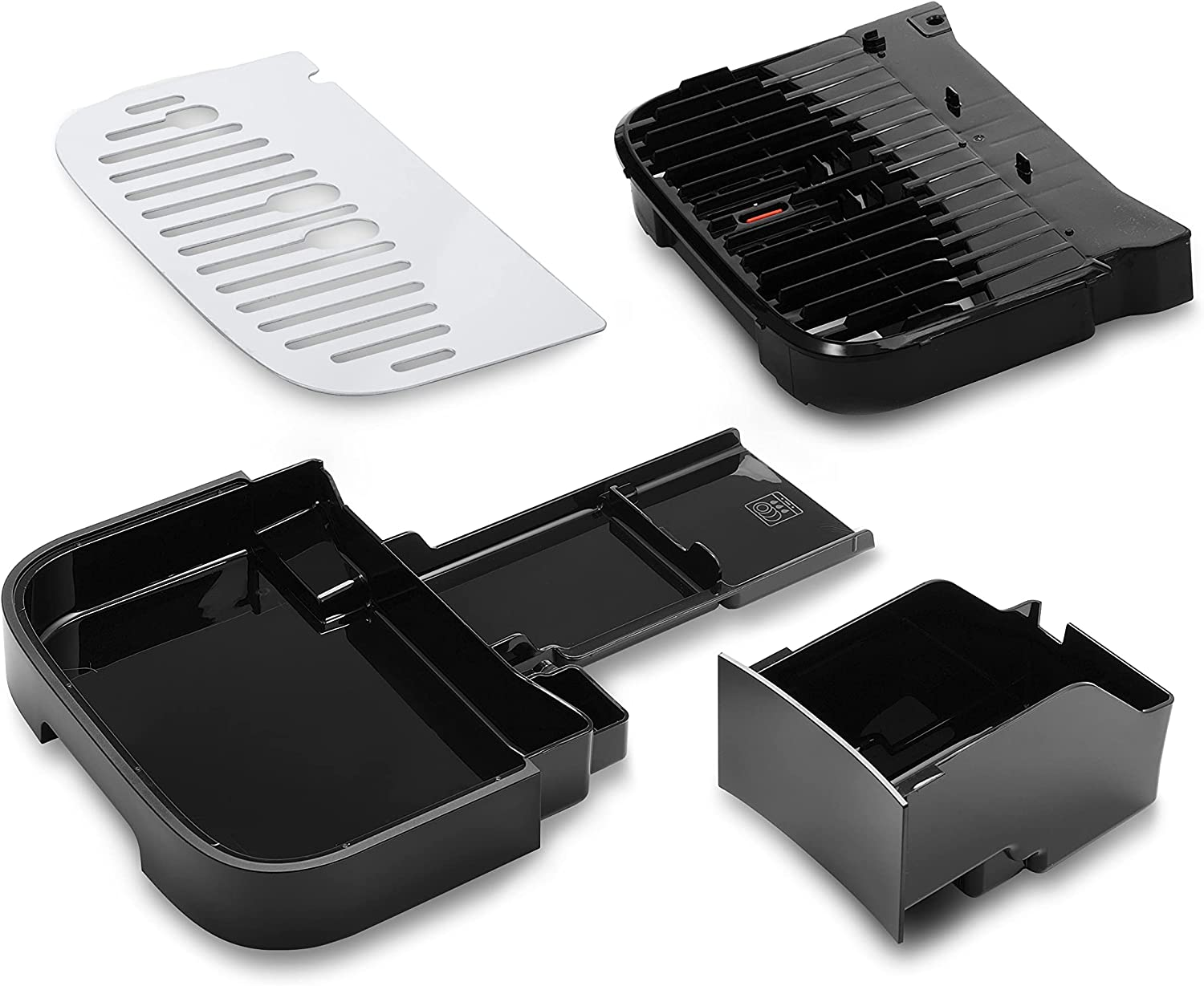 De'Longhi Magnifica Evo, Fully Automatic Coffee and Cappuccino Machine, 5 Recipes, ECAM290.​31.​SB, Silver & Black image number 4