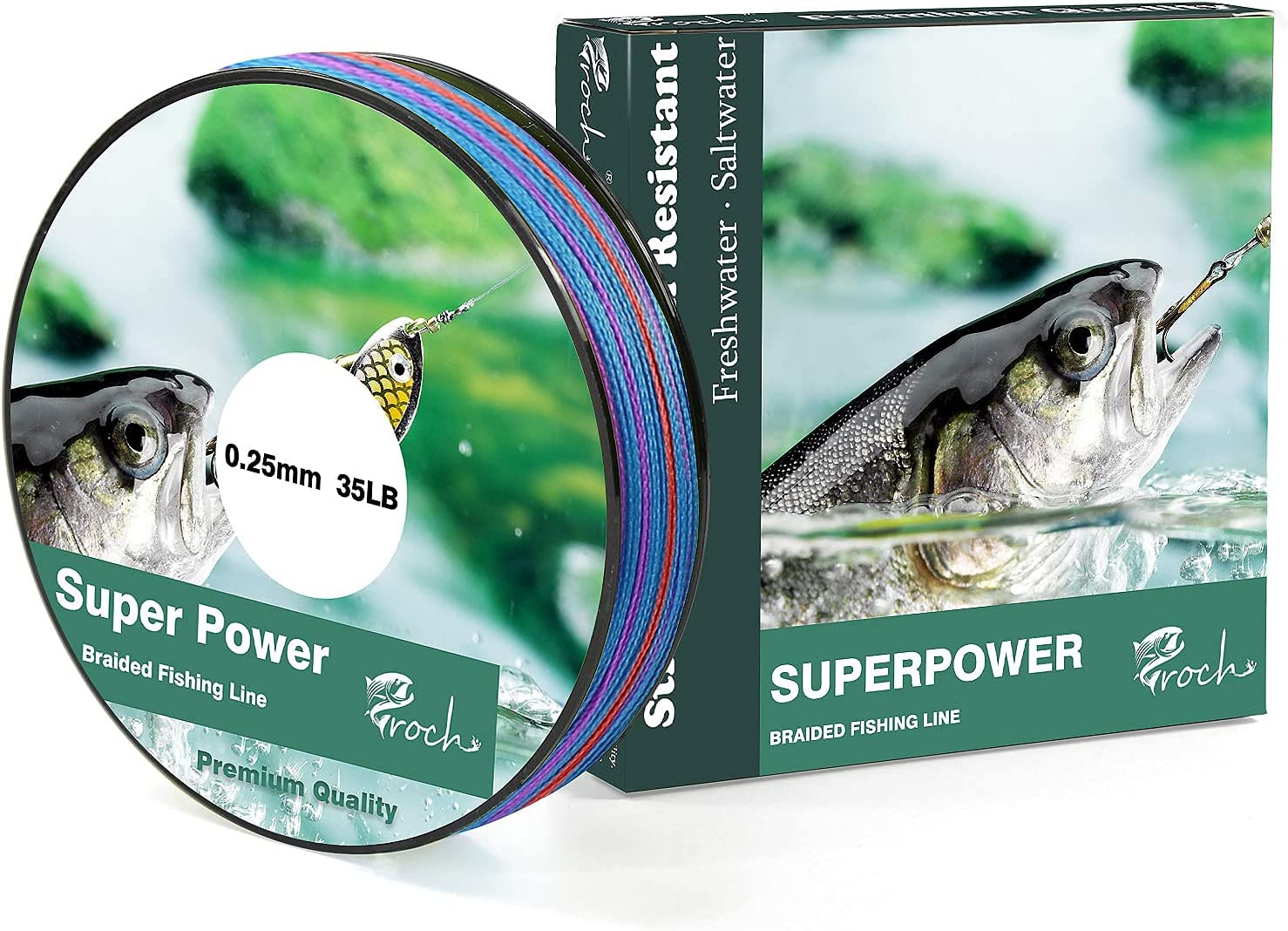 Fishing Line Braided 300M / 1000M Strong PE Dynamix Line Colourfast 0.1-0.3Mm 14-45LB image number 6