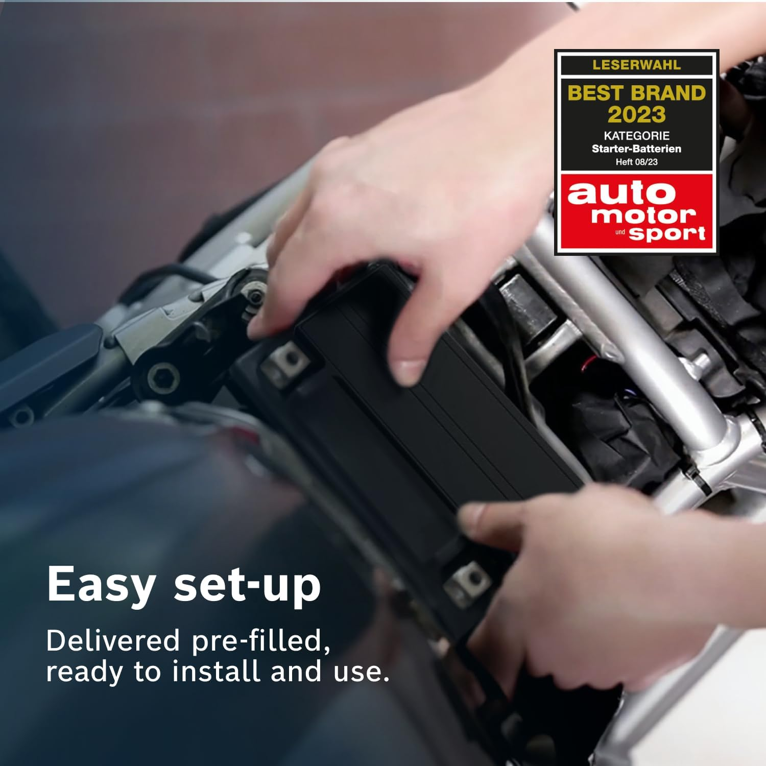 BOSCH RBTZ10S-N M6 Mega Power Ride AGM (VRLA) Motorcycle Battery Compatible with RTZ10-S,YTZ10S,MBTZ10S,VTZ10S image number 6