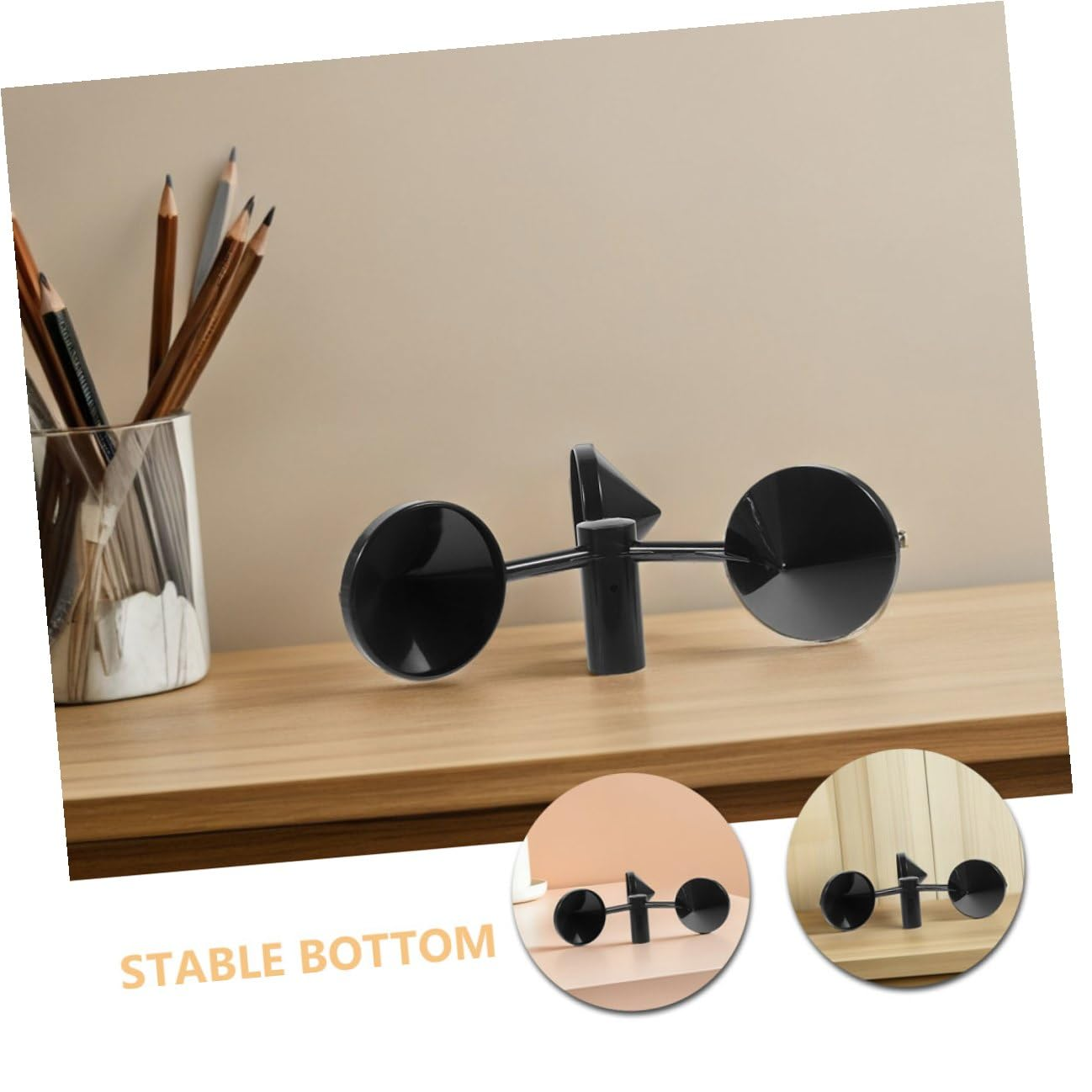 NUOBESTY 3Pcs Anemometer Cups Metal Wind Speed Replacement for Accurate Airflow Measurement in Meteorology HVAC Wind Turbines Outdoor Use image number 4