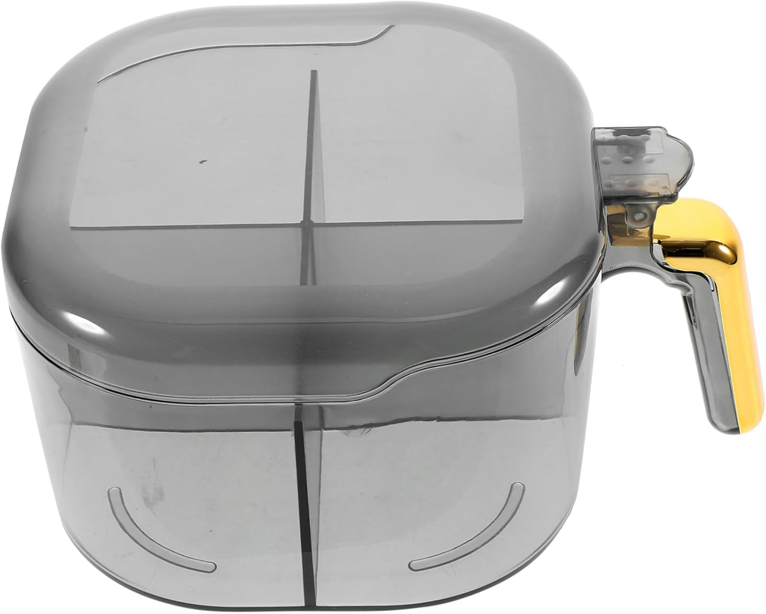 GOOHOCHY Home Supply Seasoning Container Delicate Spice Jar Desktop Spice Jar Storage Box for Salt Pepper Sugar