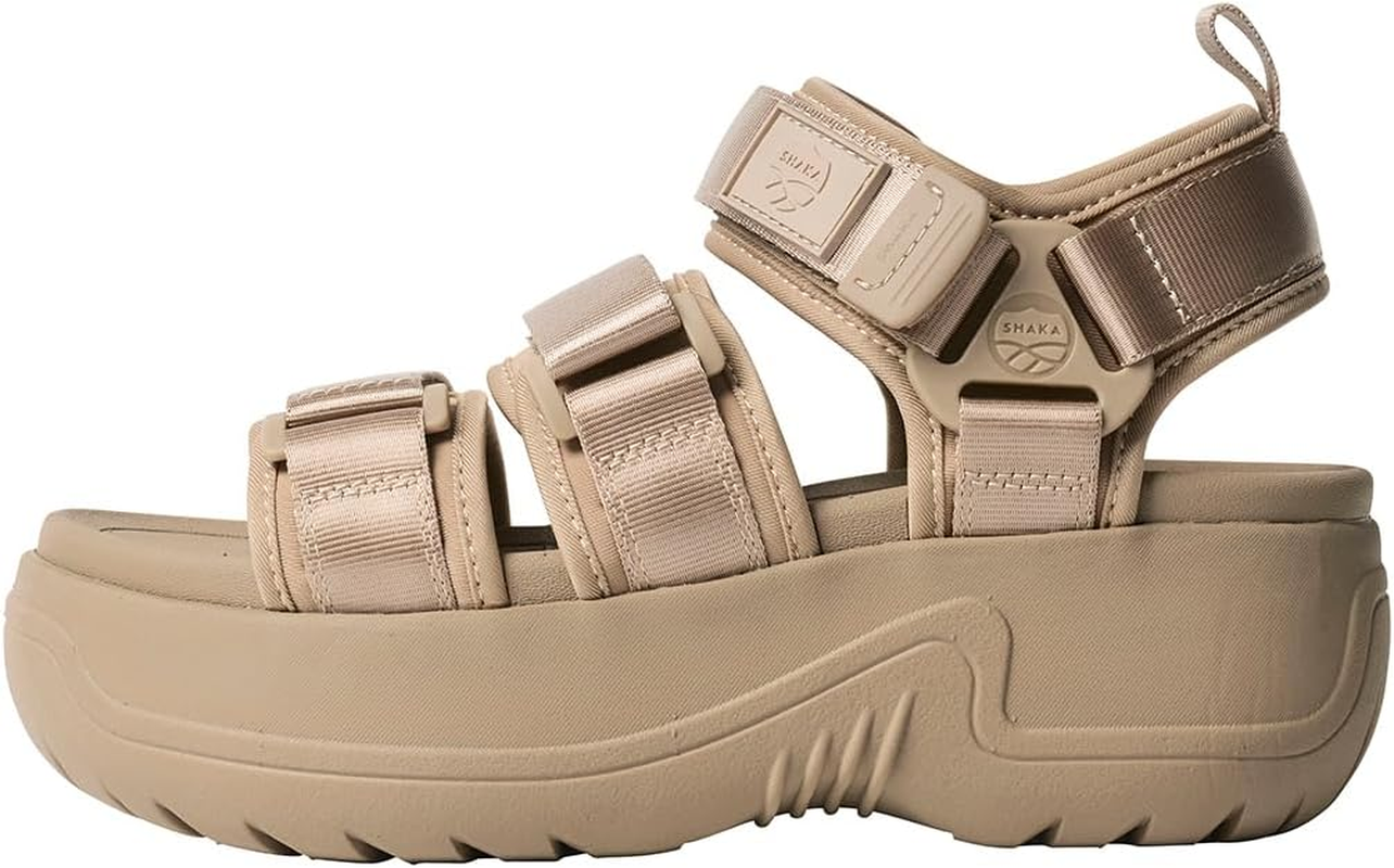 Shaka SK-313 Neobungy EVOL Chunky Platform Sports Sandals, Women'S
