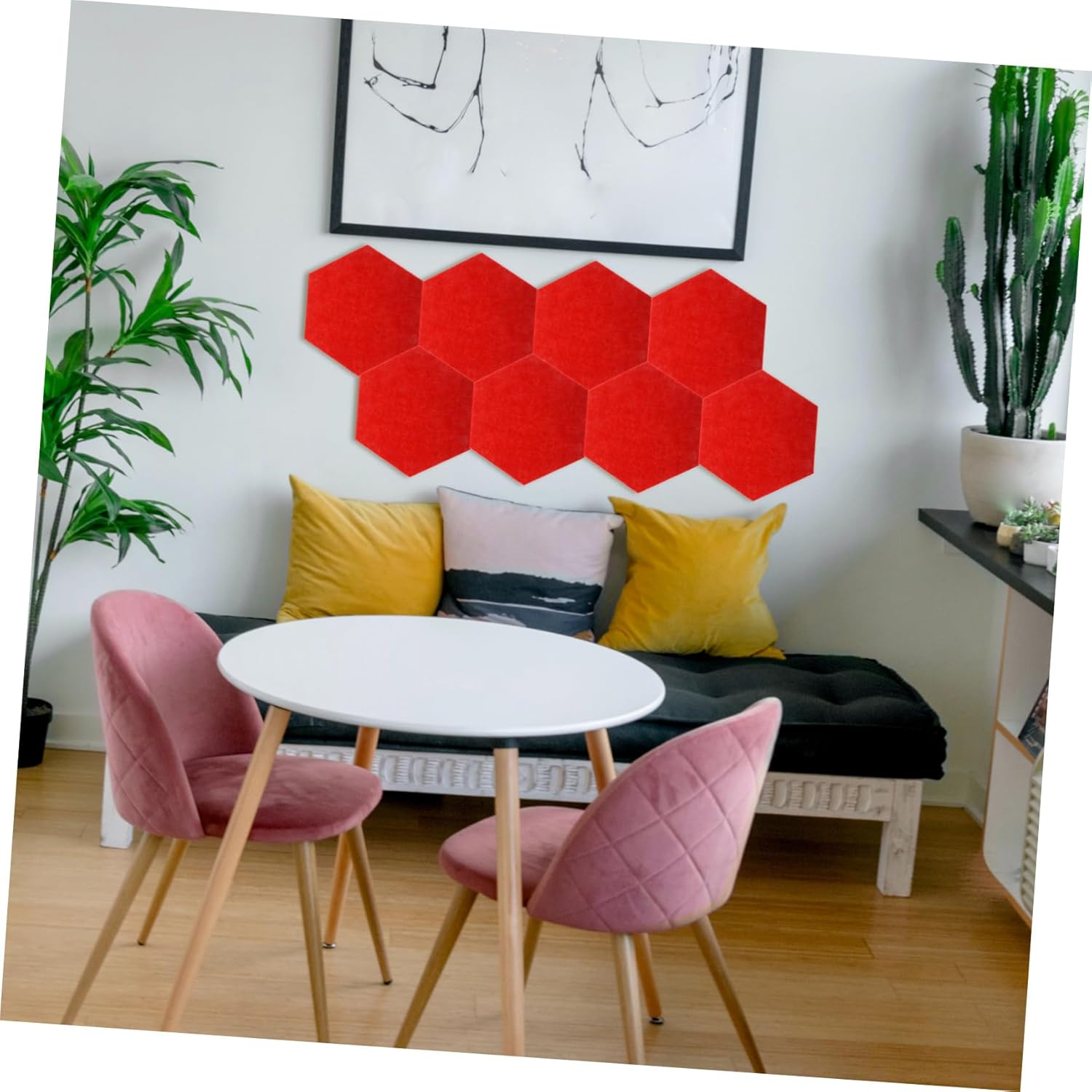 Tofficu 36Pcs Versatile Felt Mat for Classroom Office Notice Board Decorative Bulletin Board in Multi-Colors image number 6