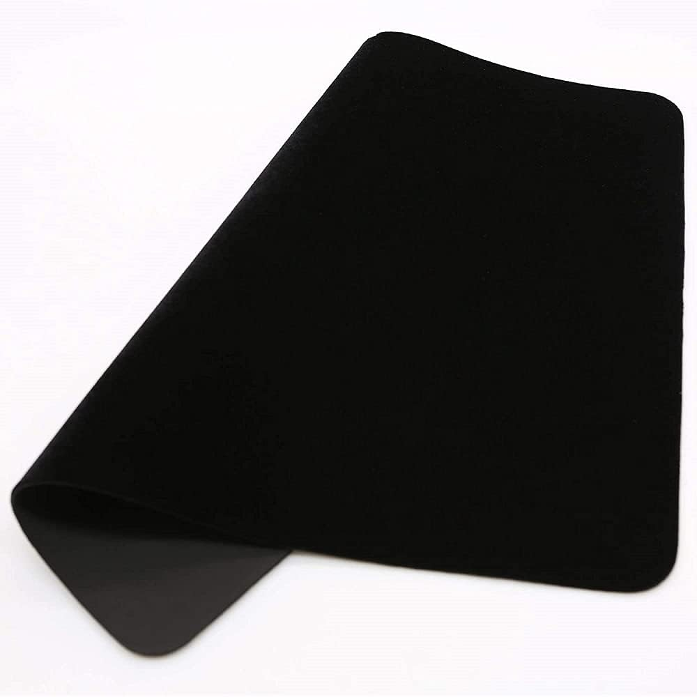 Milesmagic Magician Close up Card Mat for Performance on Playing Cards, Poker, Gimmick Routines and Coin Magic Tricks, Black image number 3