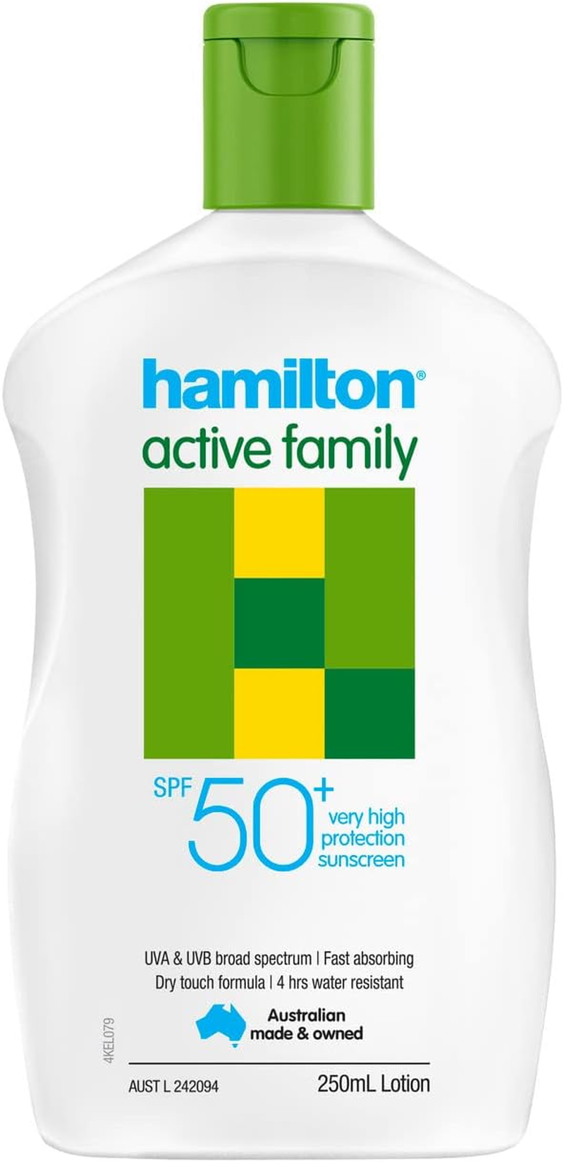 Hamilton Active Family Lotion with SPF50+ 250 Ml
