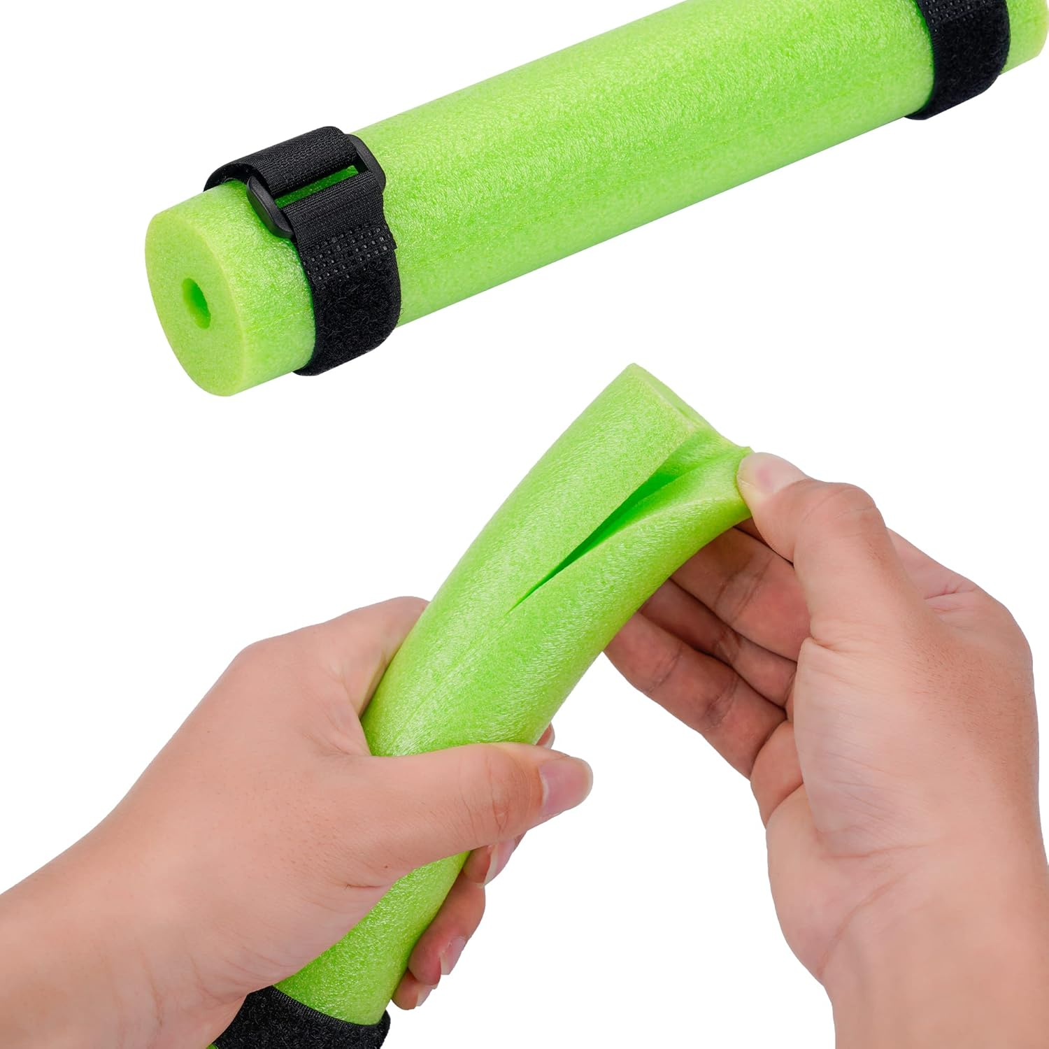 Fishing Rod Float, Floating Rod Butt Cushion, Fishing Float Tube Accessories, Kayak Fishing Rod Floater for Prevent the Narrow Rod Goes Overboard(Include Fastening Straps) image number 6