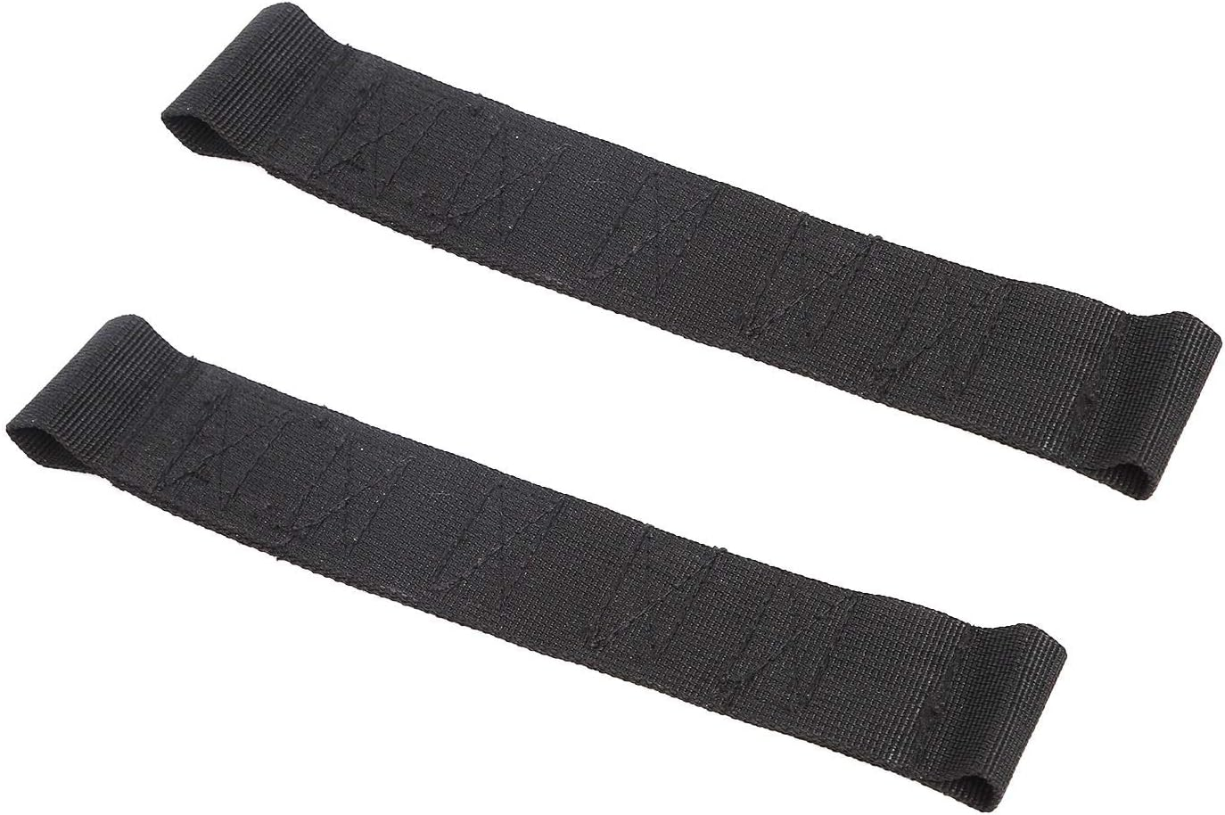 Jecar for Jeep Door Strap, 2PCS Front & Rear Heavy Duty Door Limiting Check Strap for Jeep Wrangler CJ YJ TJ JK & Unlimited (Black) image number 5