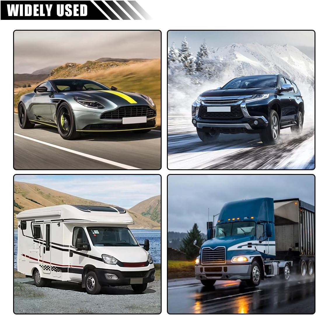 Car Steering Wheel Cover Sun Shade, Anti-Heat Steering Wheel Protector, Universal 18 Inch Auto Steering Wheel Sun Block Cover, Steering Wheel Shield Accessories for Most Car Truck SUV (Black)