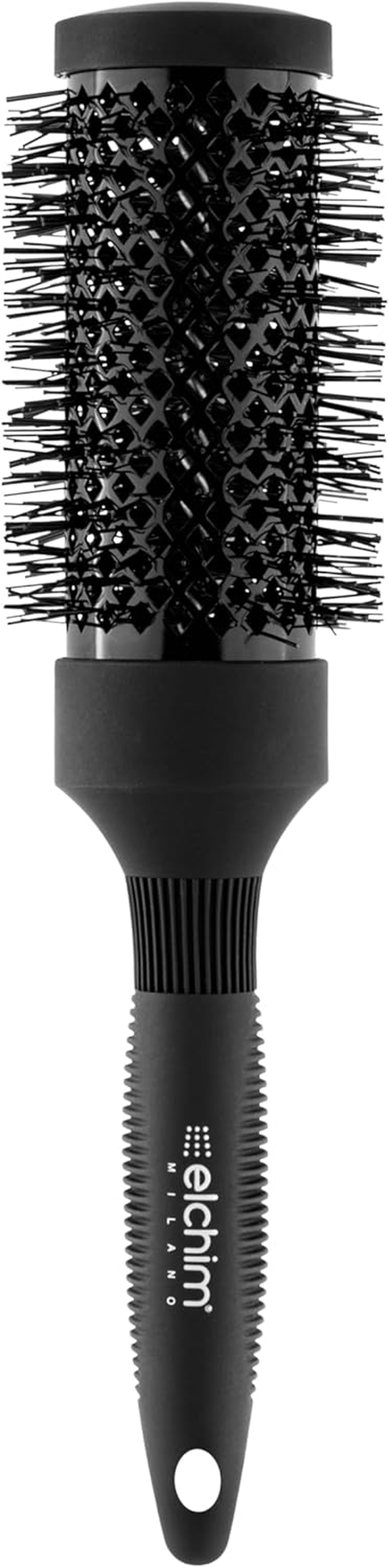 Elchim Large Professional Hair Brush 42 Mm - round Thermal Brush with Very Resistant Nylon Bristles, for Drying, Creasing, anti Static image number 3