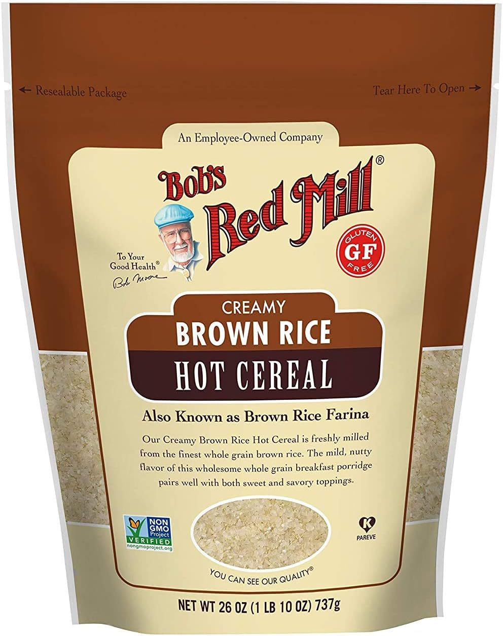 Bob'S Red Mill Bob'S Red Mill Gluten Free Mighty Tasty Multi Grain Porridge 680 G, 680 G, No Flavor Available image number 4