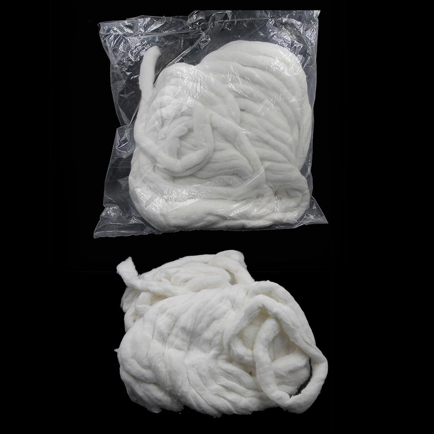 Cotton Roll 200G Soft White Cotton Strips Hair Perm Accessories Absorbent Beauty Hair Care Tool Durable Material for Salon Use image number 3