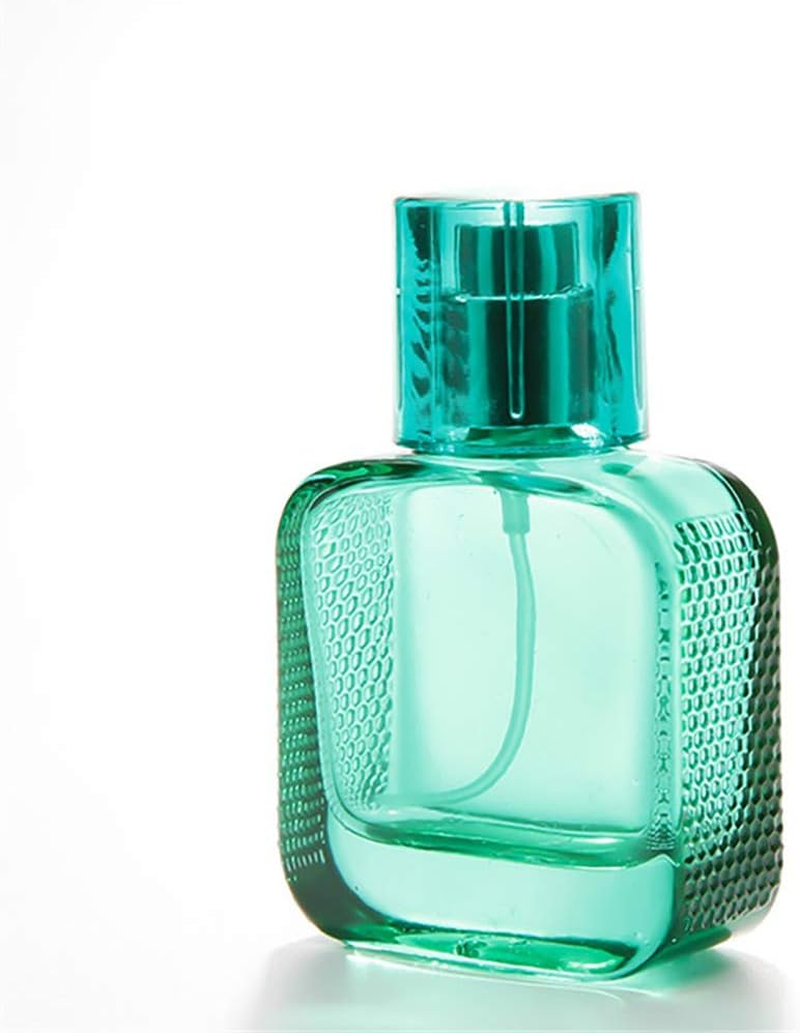 Portable Refillable 4 Pcs 30ML Square Perfume Atomizer Spray Bottles Multicolour