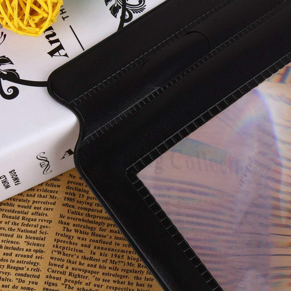 Joyzan Reading Magnifier, 3X Magnifying Glass Wide Horizontal Lens Portable Large Handheld Full Page Magnifiers for Reading Small Prints Book Newspaper Low Vision Seniors with Aging Eyes Aids Sewing image number 6