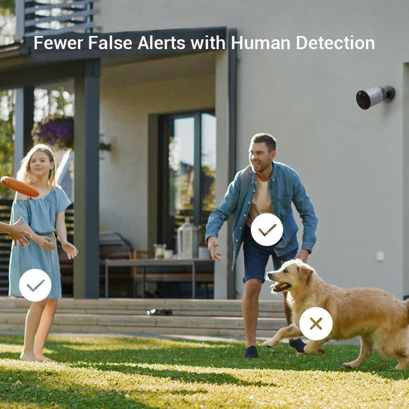 EZVIZ Outdoor Security Camera Wireless, Solar/Battery Operated Security Camera, 210-Day Battery Life, IP66 Waterproof, Color Night Vision, 1080P, Human Detection, Includes Solar Panel (BC1C 2MP KIT) image number 2