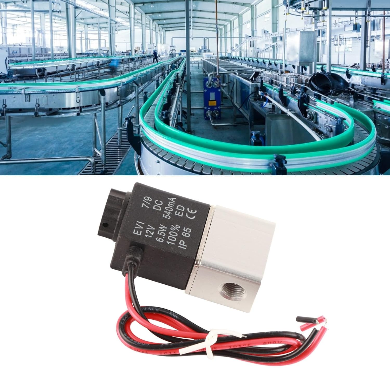 Electrical Magnetic Air Valve Reliable Reversal 2 Position 2 WE (DC12V) image number 2