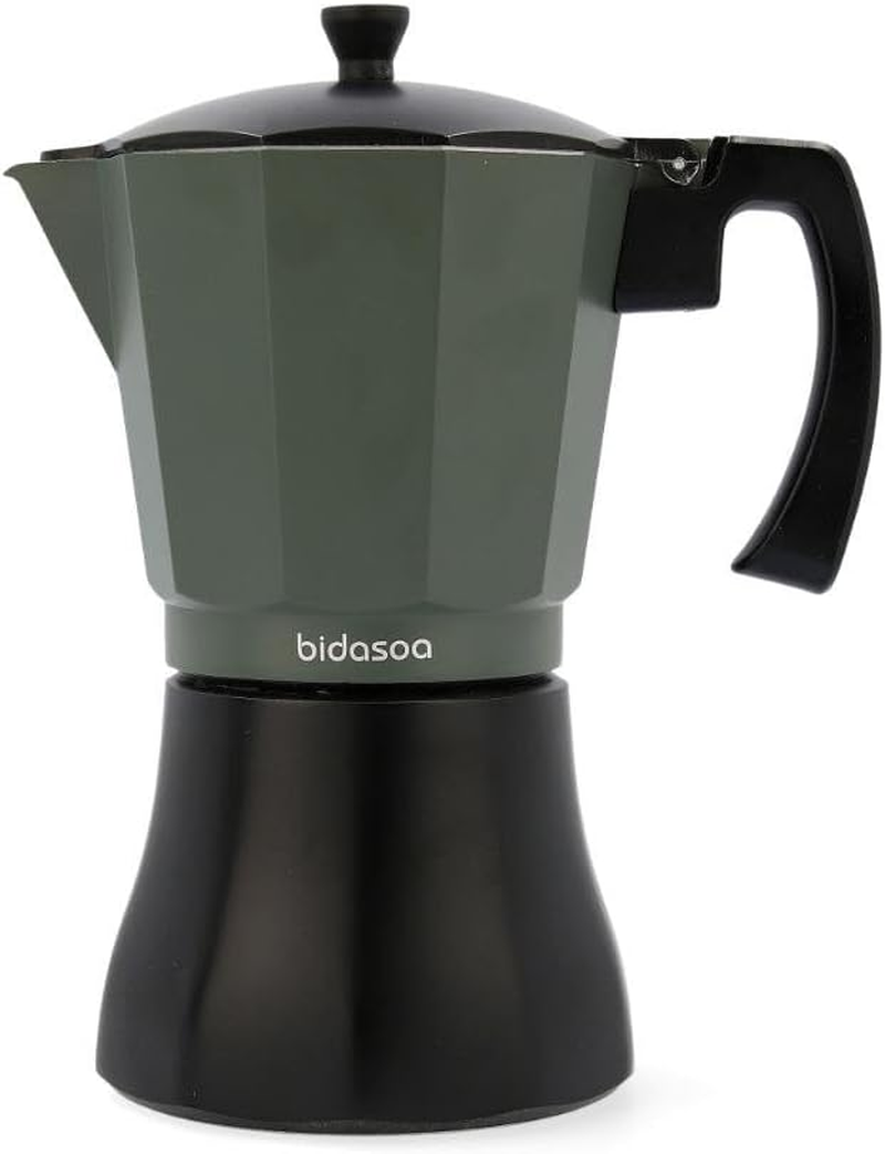 Bidasoa VERA Coffee Machine, Green, Aluminium, 12 Cups image number 3