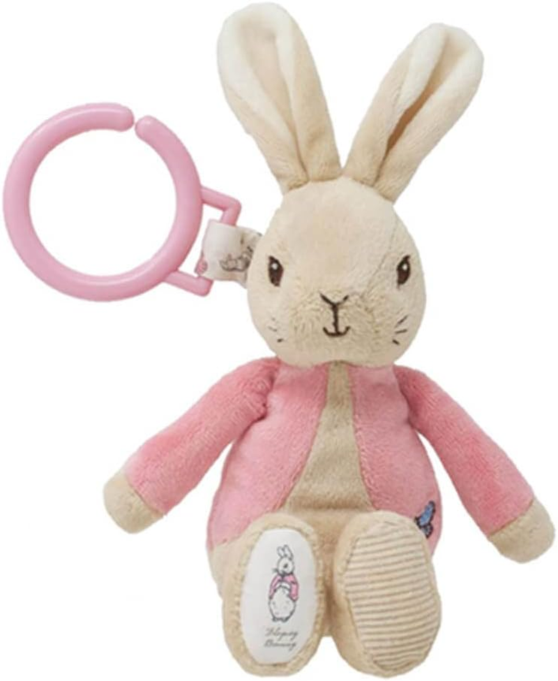 Beatrix Potter - Flopsy Attachable Jiggler - Nursery Activity Toy image number 2