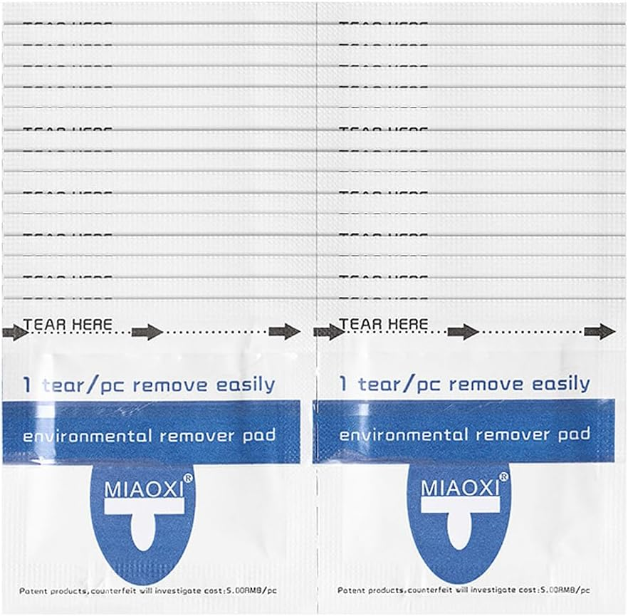 AIMALL 200-Pack Disposable Nail Polish Remover, UV Gel Removal, Soak off Acetone Pads, Quick and Easy, Gentle on Skin, Efficient Gel Cleansing for Manicure and Pedicure